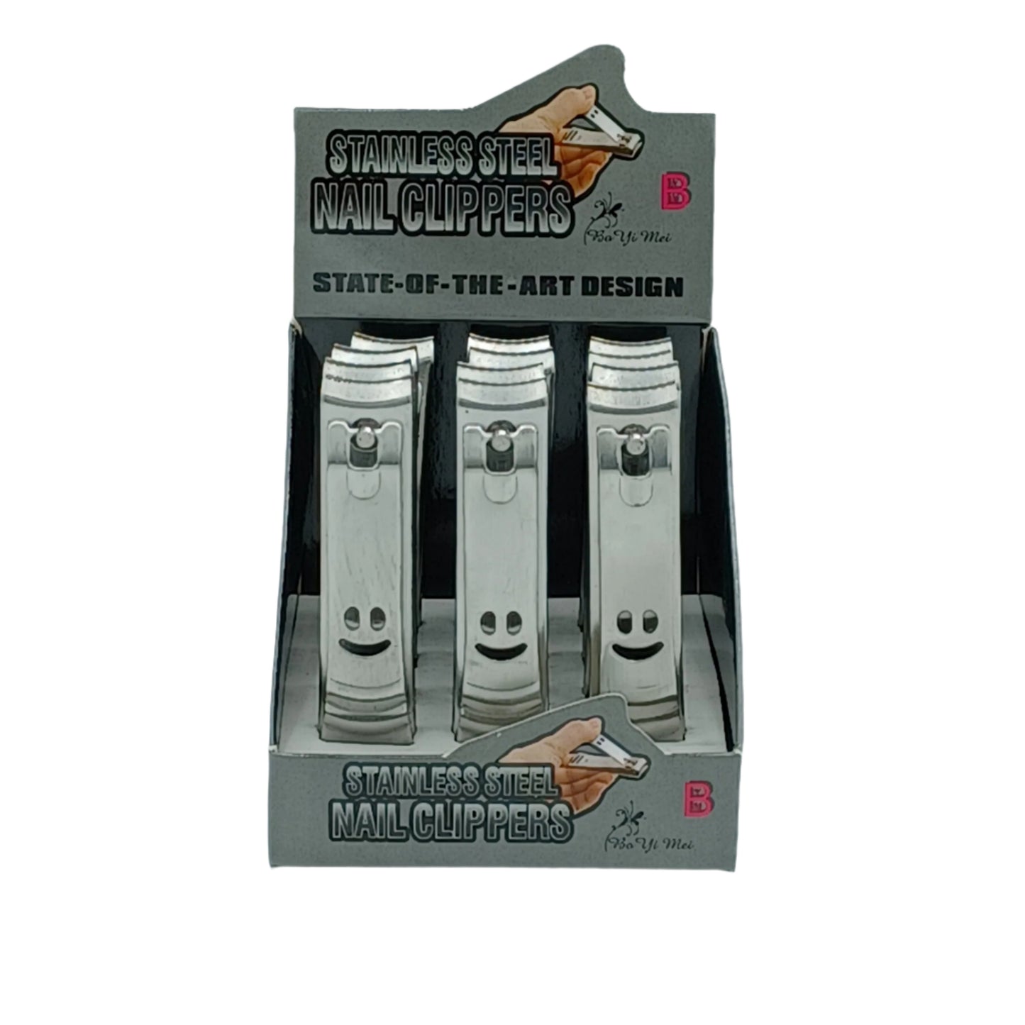 Stainles Steel Nail Clipper 12ct
