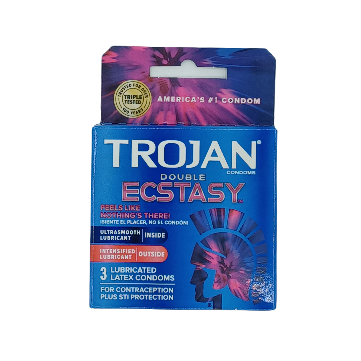 Trojan Double Ecstacy 6pk/3ct