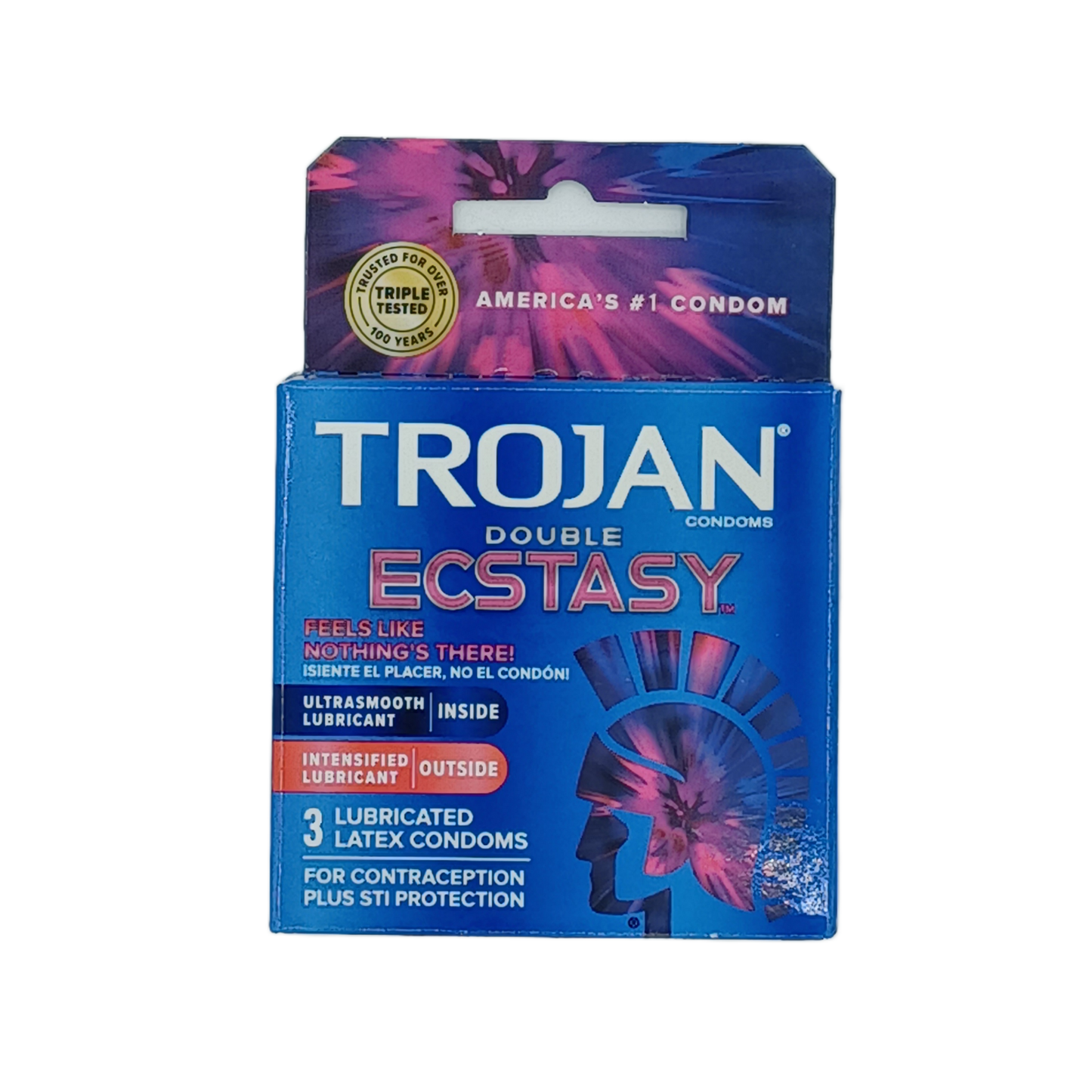 Trojan Double Ecstacy 6pk/3ct
