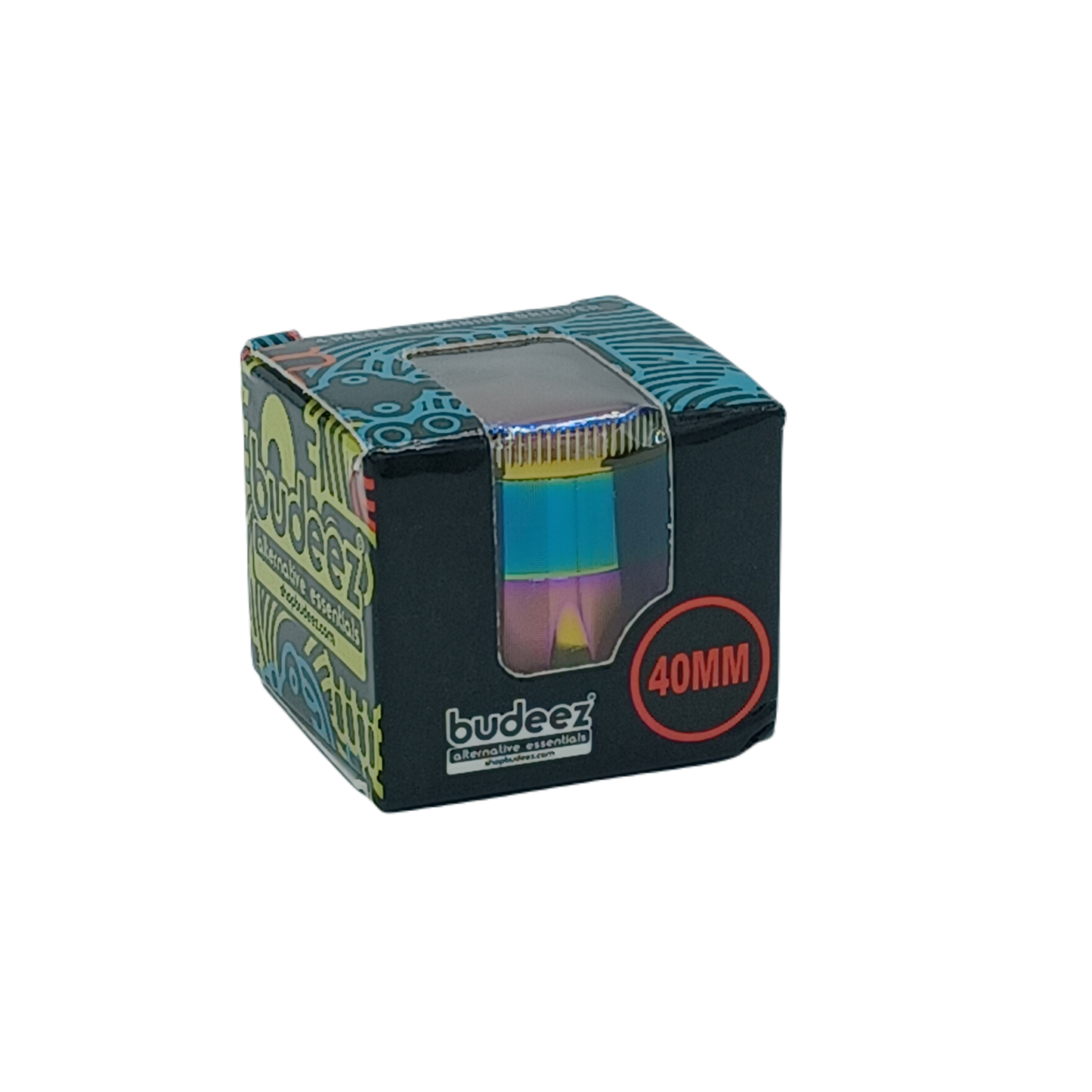 Budeez 4pc aluminum grinder 40mm