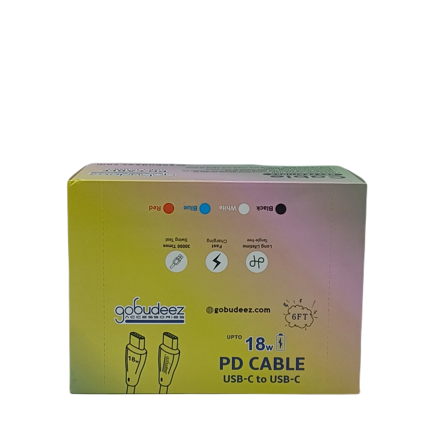 Gobudeez PD C-C 6ft Cable