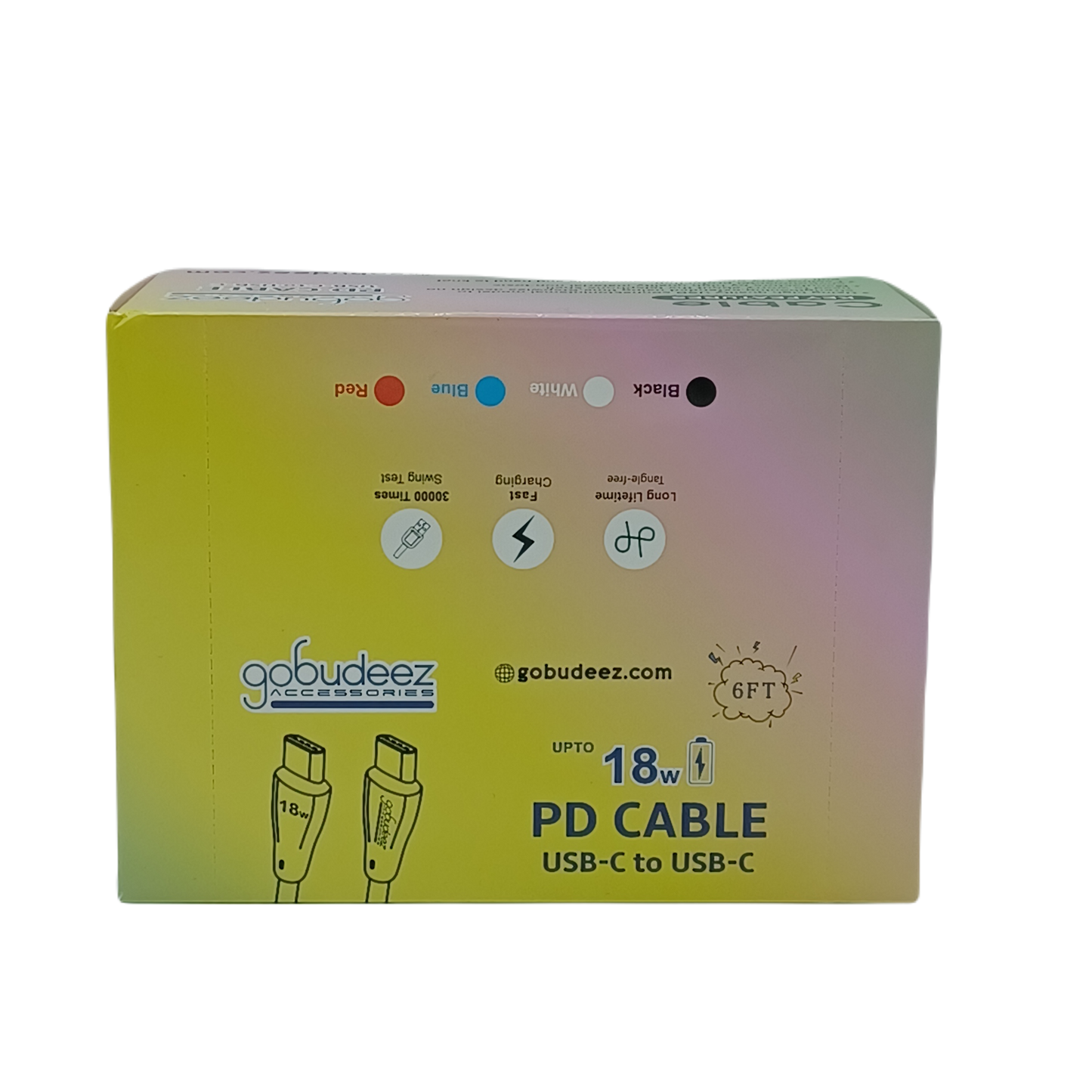 Gobudeez PD C-C 6ft Cable