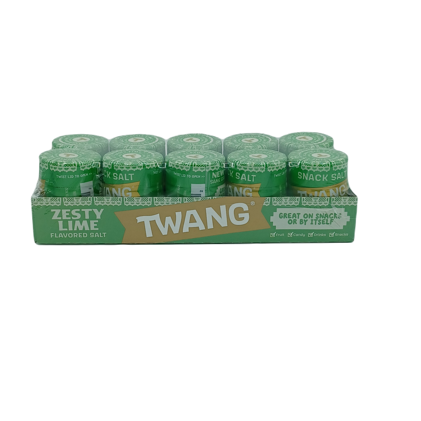 Twangerz Zesty Lime Shakers 10ct