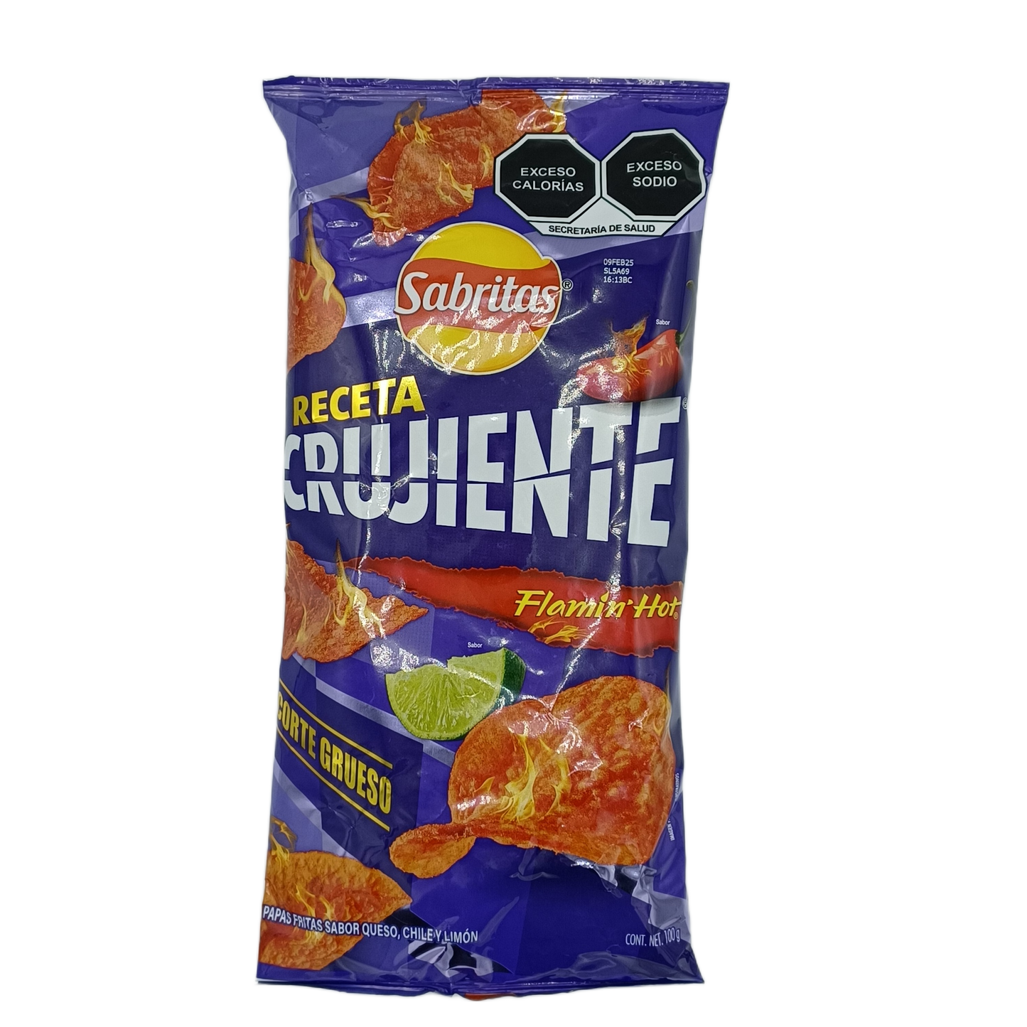 Mexican Sabritas Receta Crujiente 100g