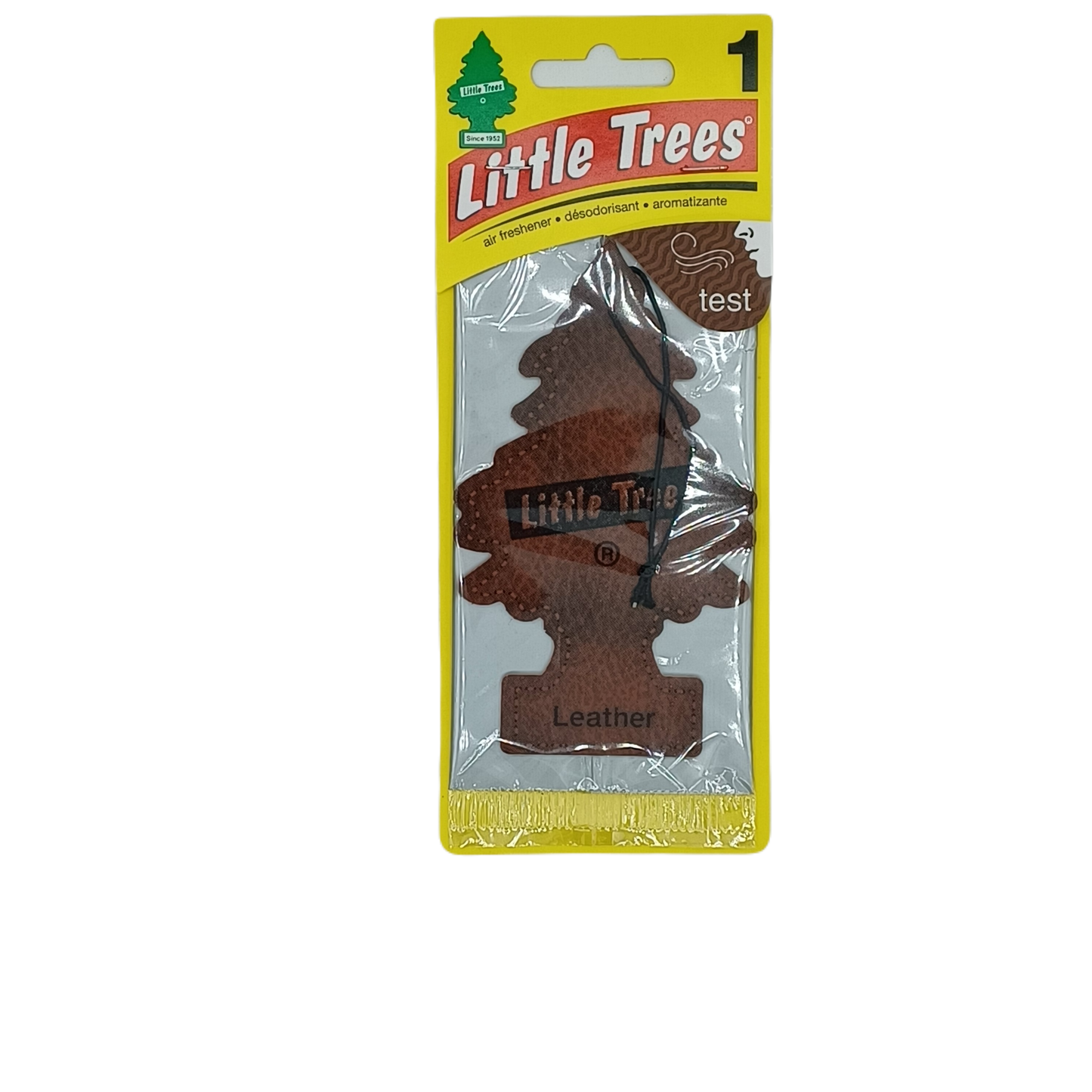 Little Tree Airfreshener Leather 24ct
