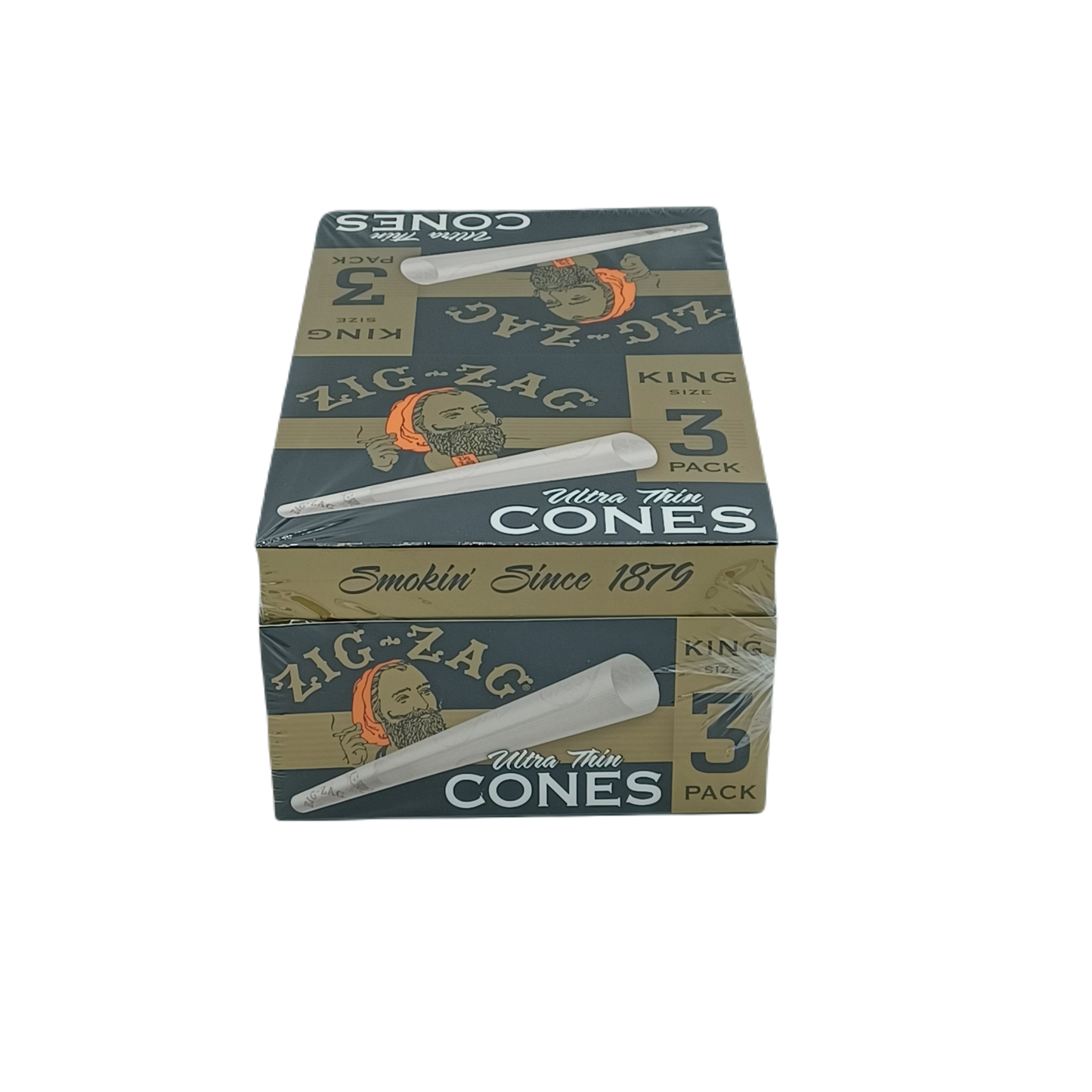 Zig Zag Cones King Size 3pk/24ct