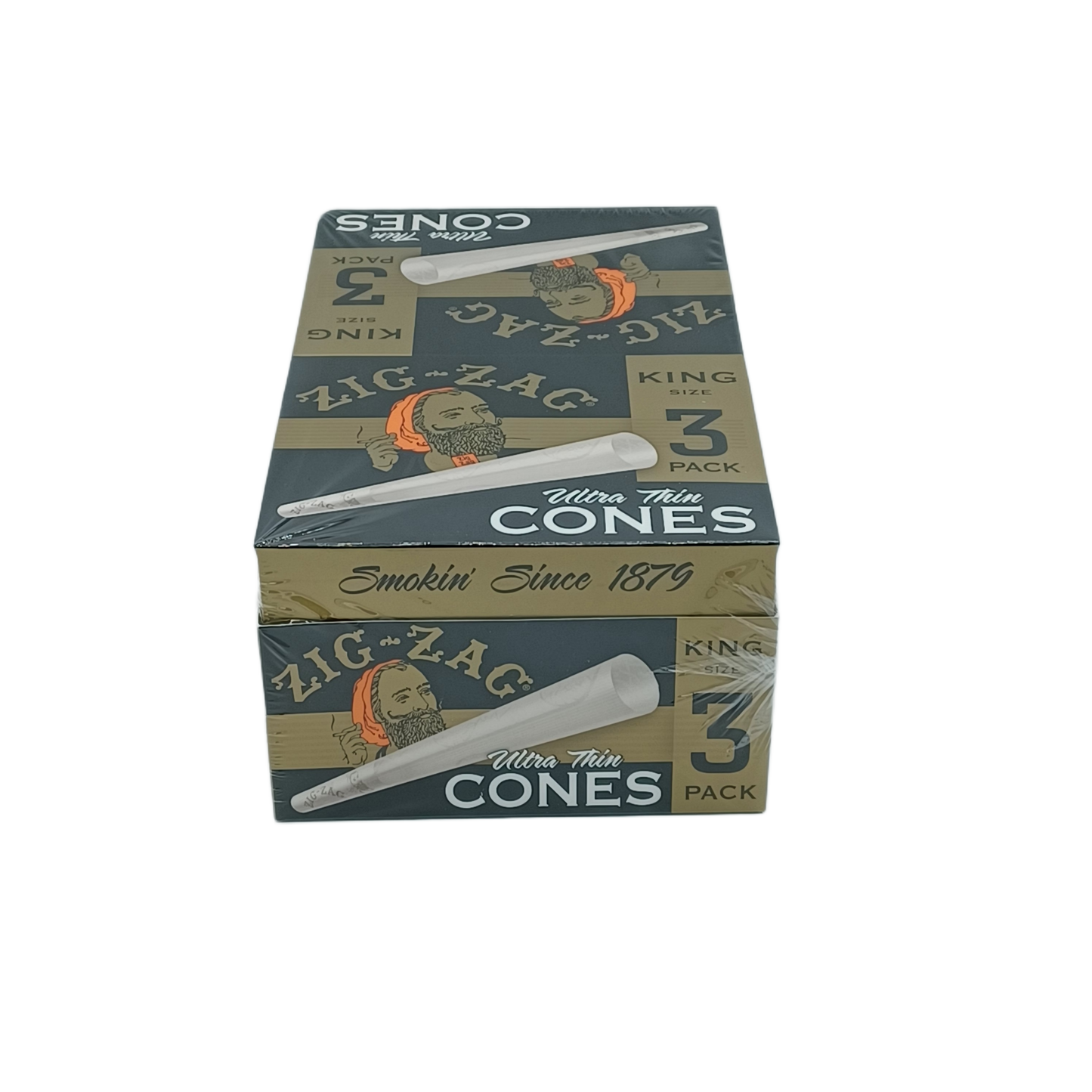 Zig Zag Cones King Size 3pk/24ct