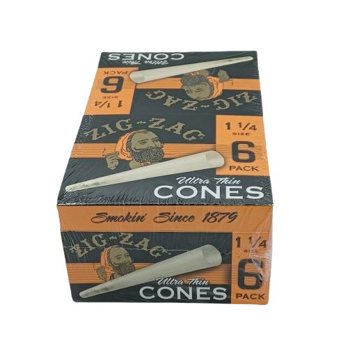 Zig Zag Cones 1.25 6pk/24ct