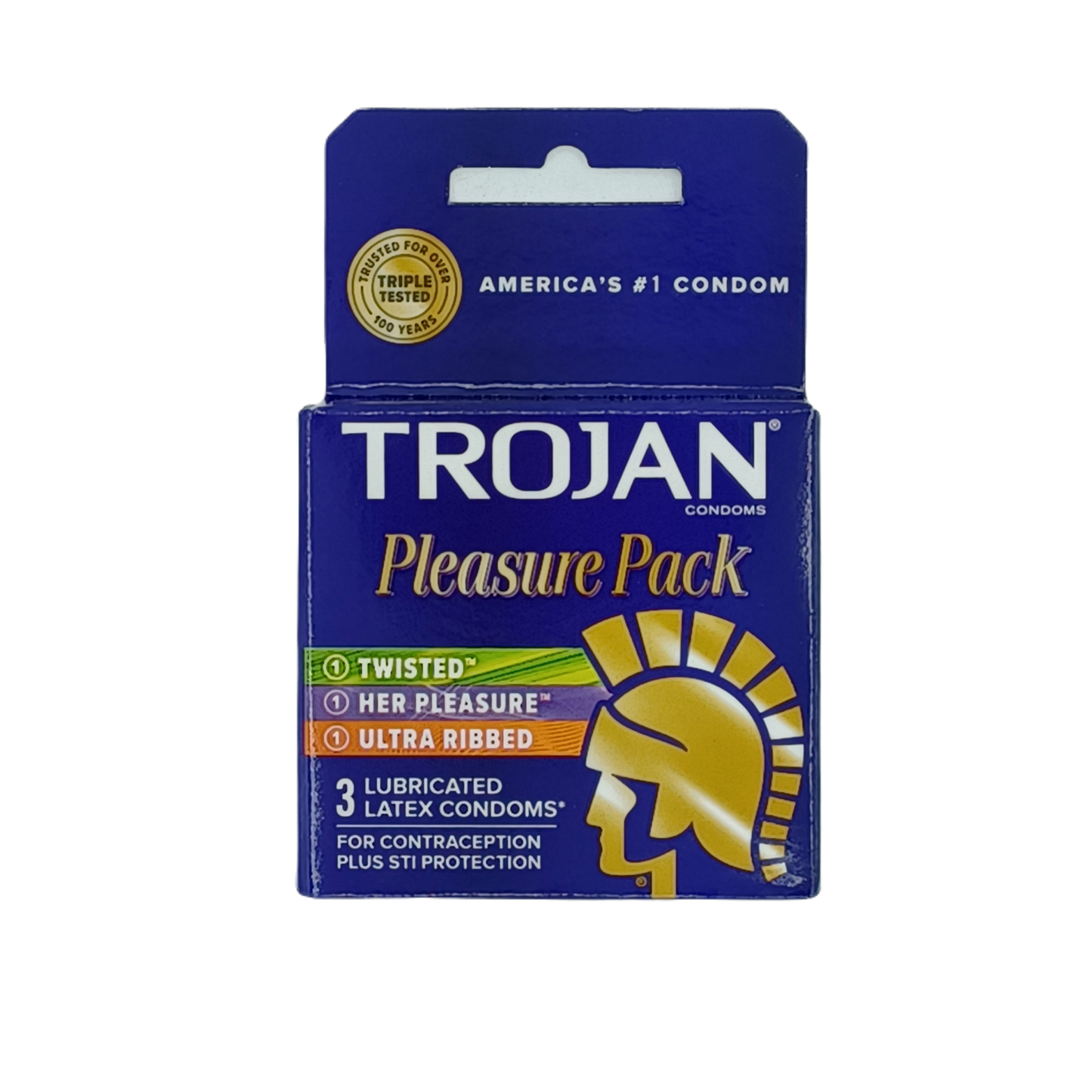 Trojan Pleasure Pack 6pk/3ct