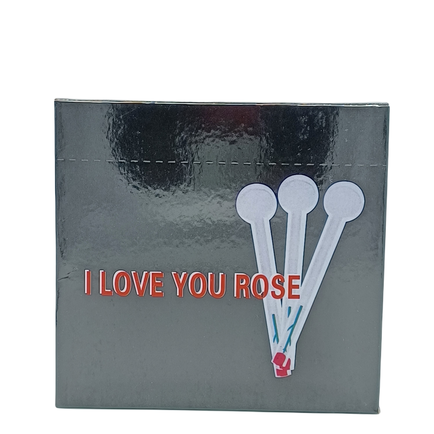 I Love You Rose 6 inch 24ct