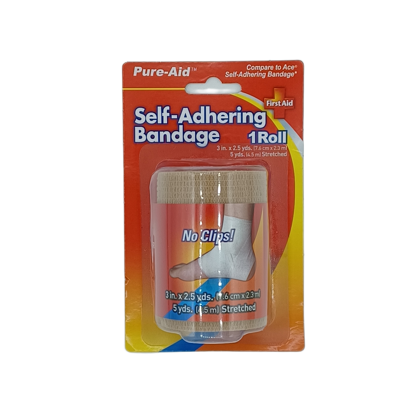 Pure Aid Self Adhering Bandage Roll