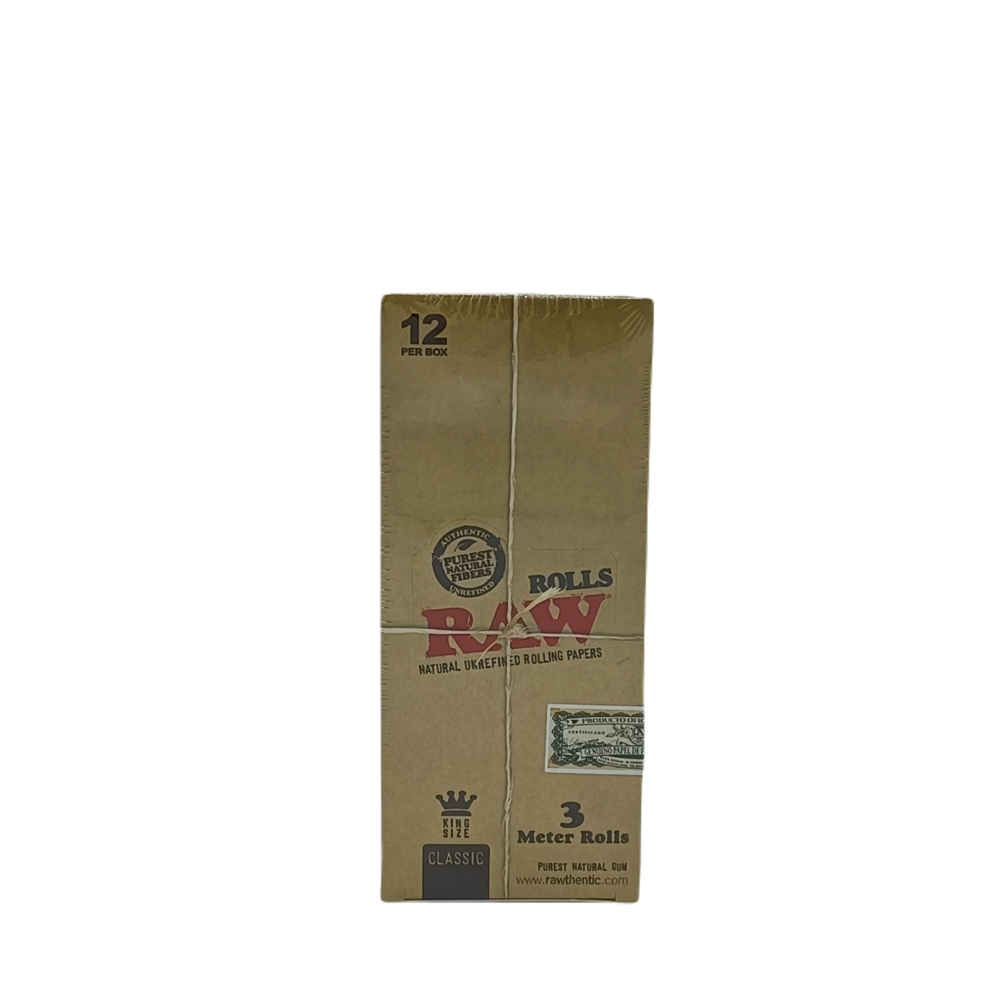 Raw Classic King Size Rolls 3/12ct