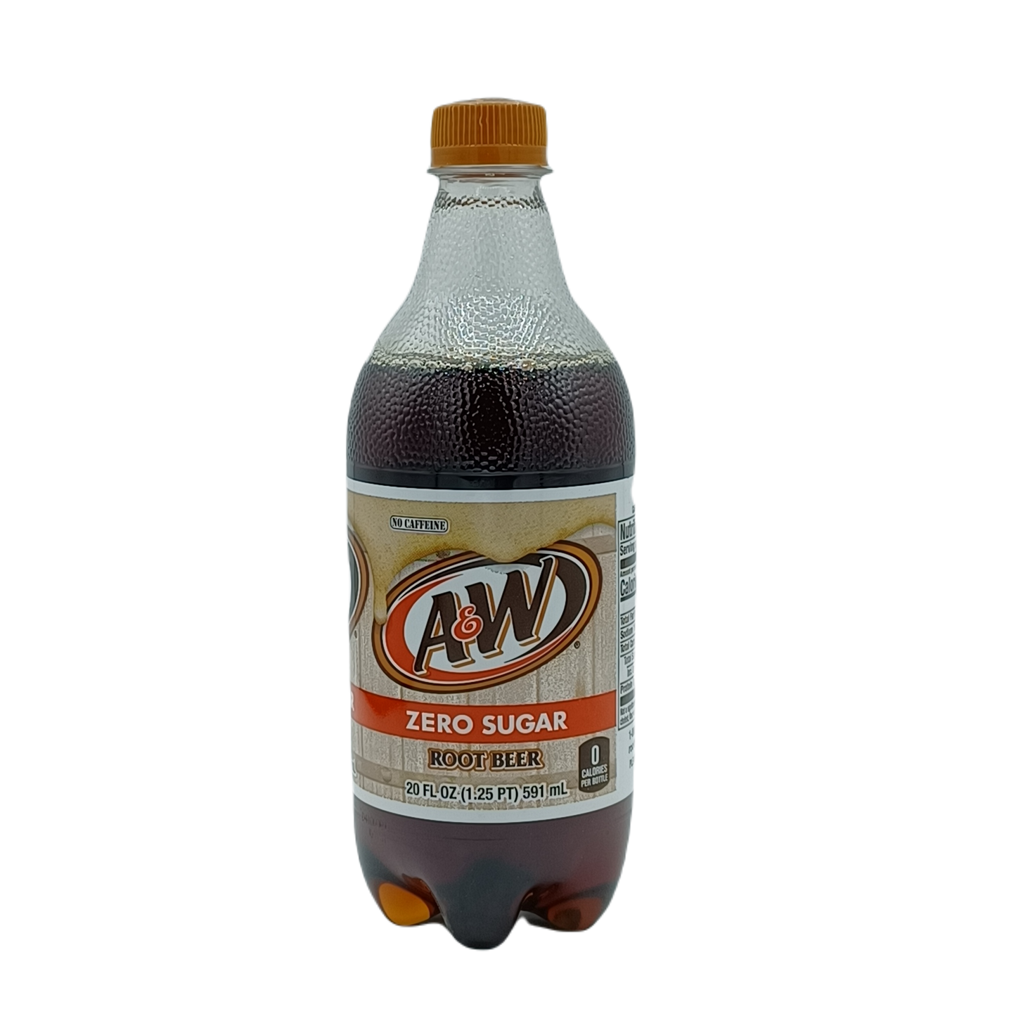 A&W Root Beer Zero Sugar 20oz/24ct