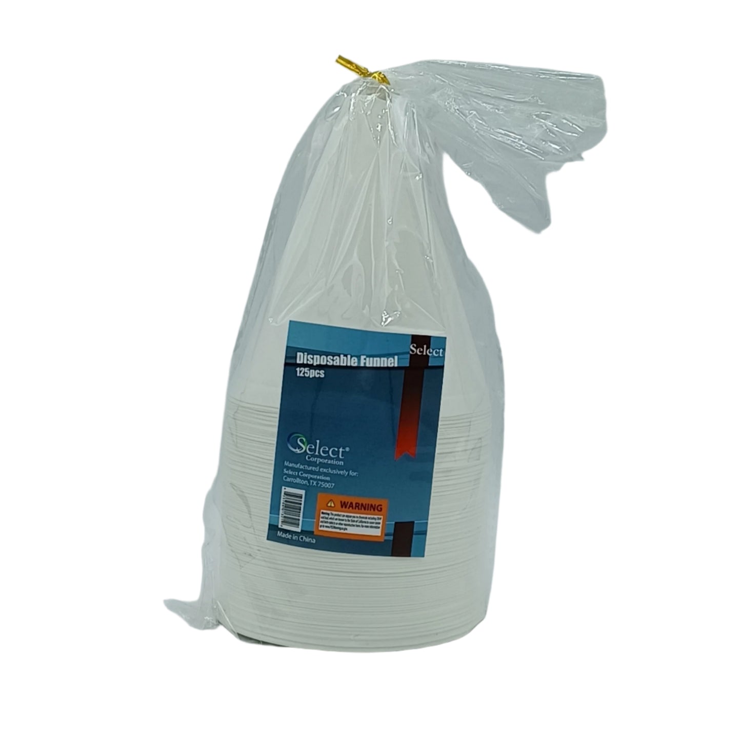 Select Disposable Funnel 125ct