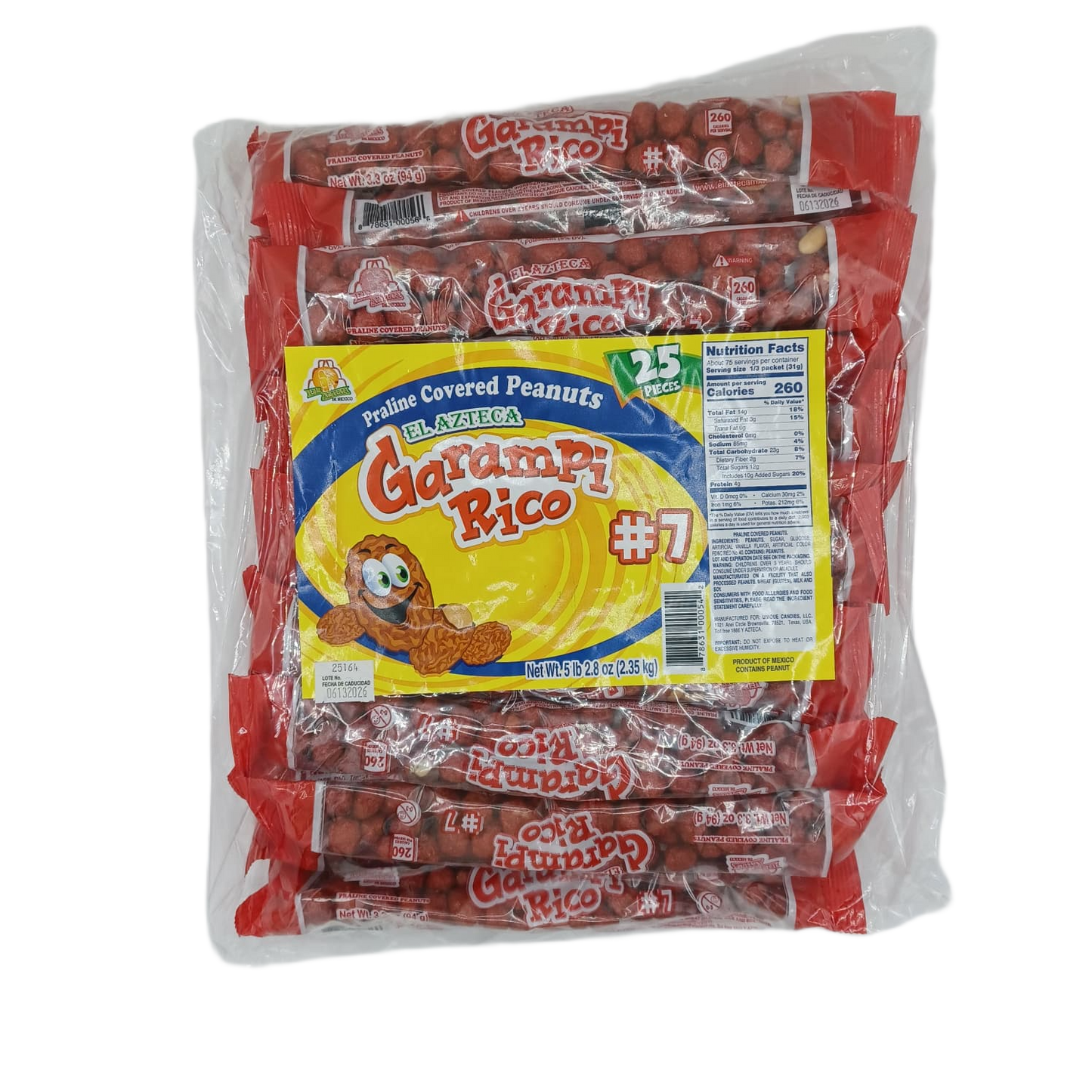 Garampi Rico Peanuts 3.3oz/25ct