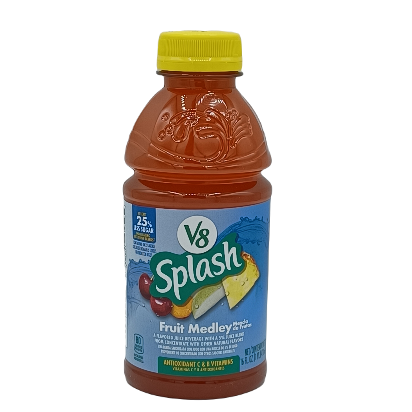 V8 Splash fruit medley 16oz/12ct