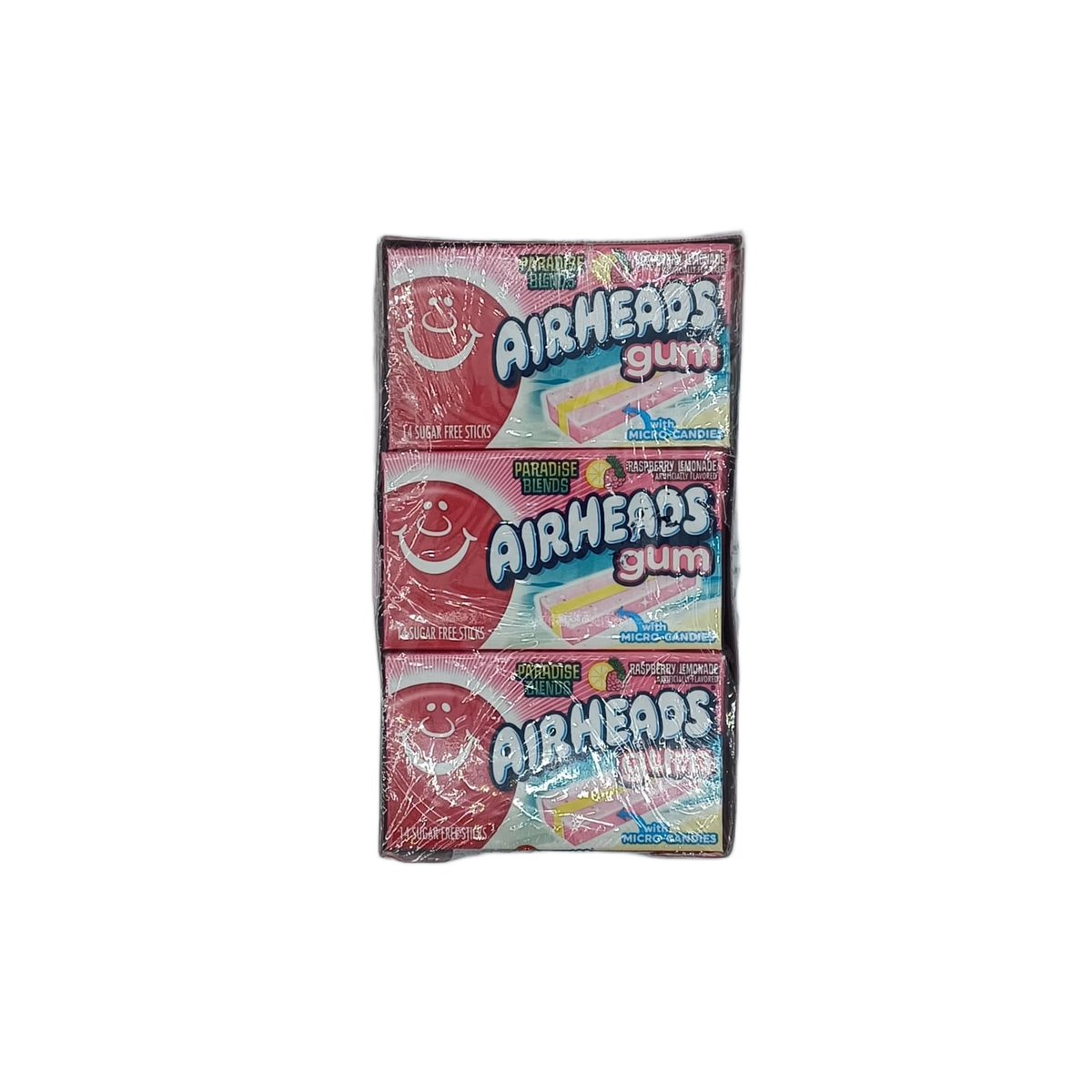 Airheads Gum Raspberry Lemonade 14pk/12ct