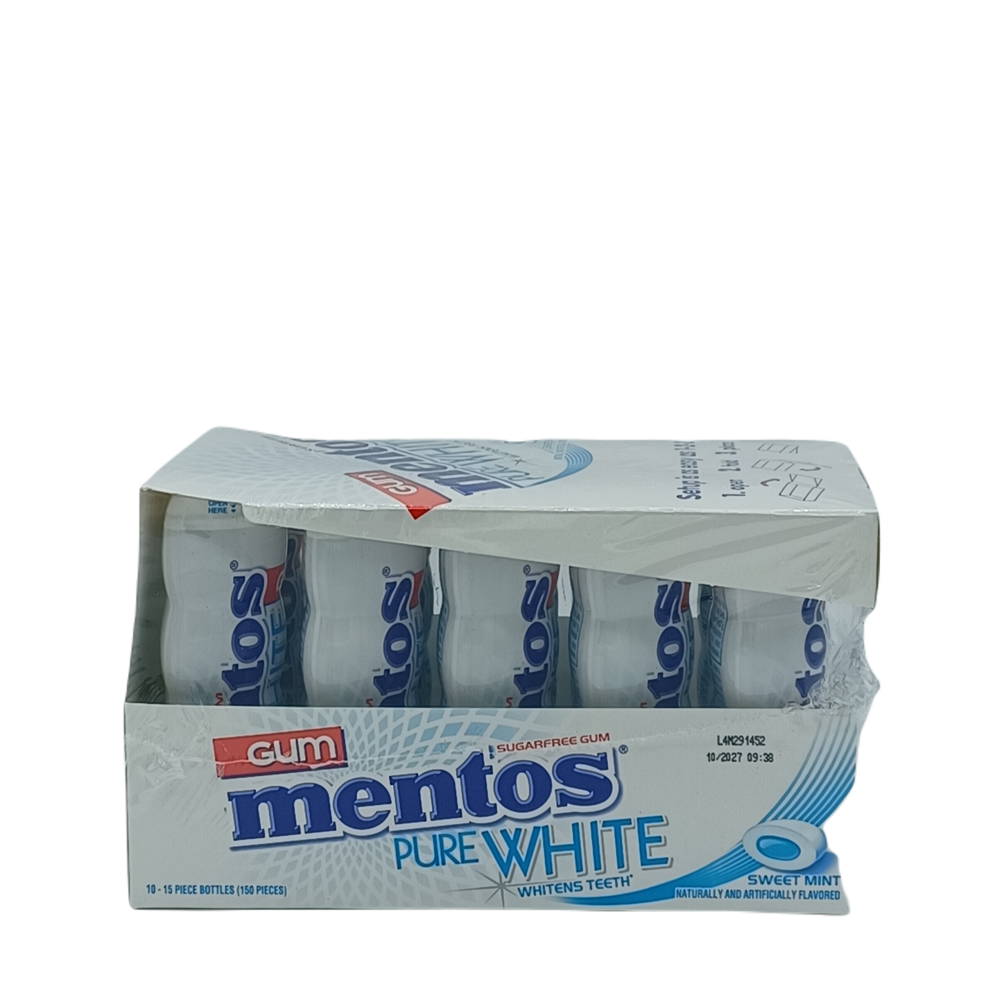Mentos Pure White Sweet Mint 10ct
