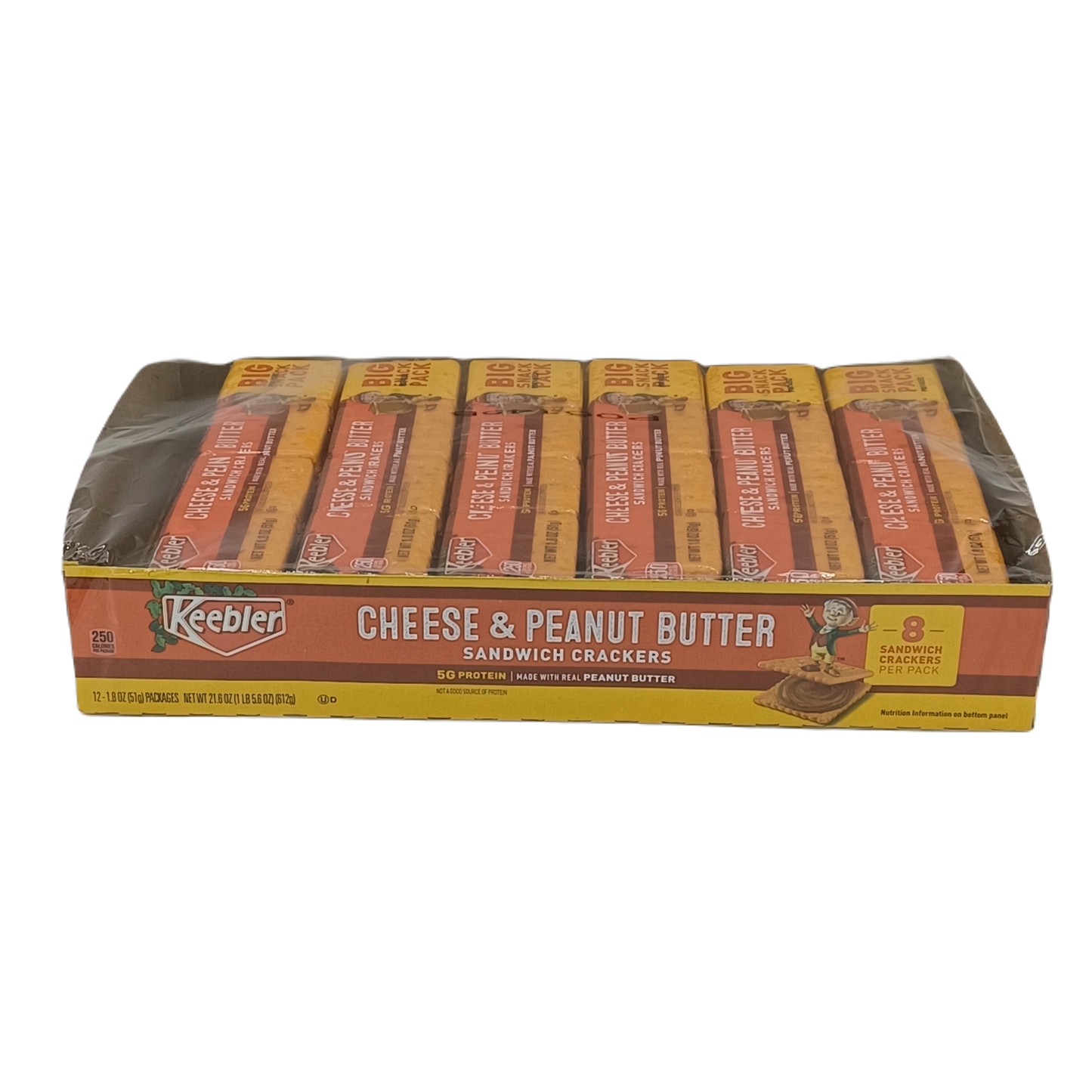 Keebler cheese n Pb crackers 12ct