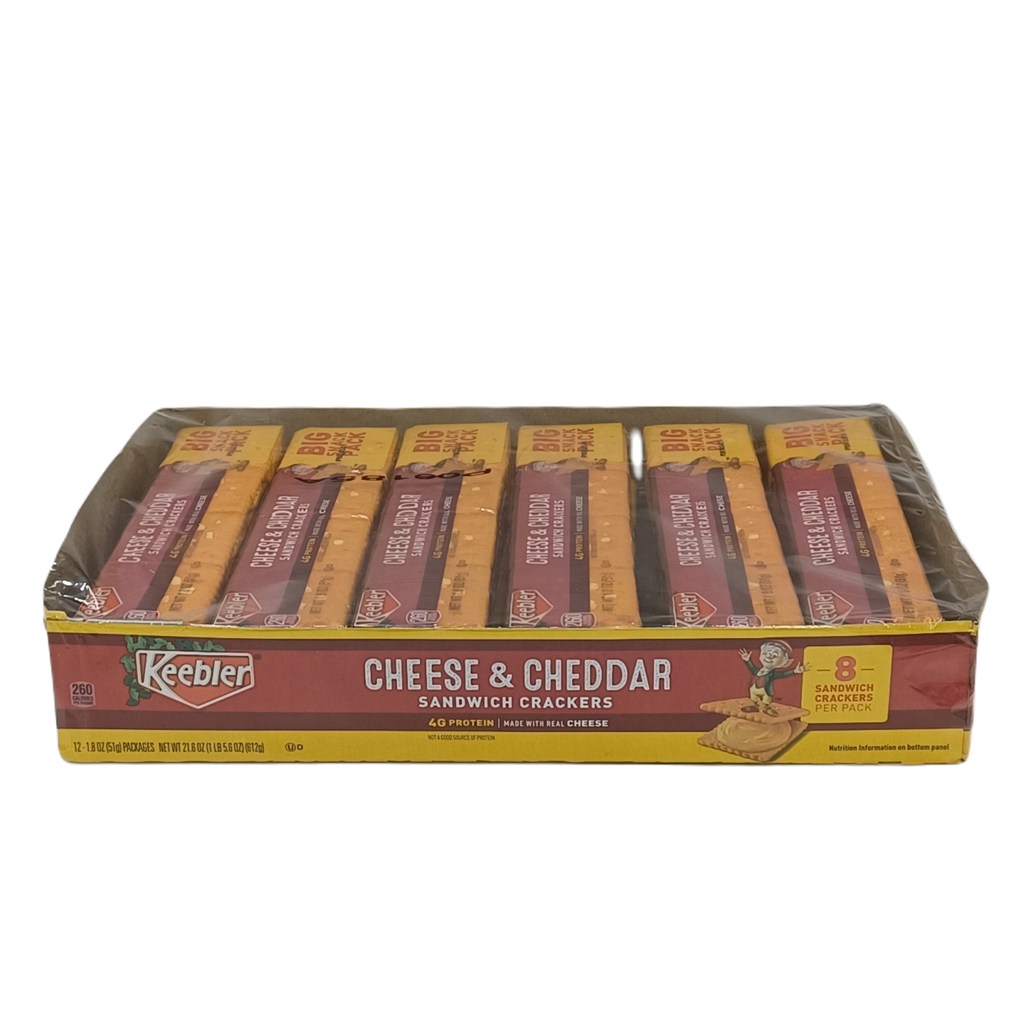 Keebler cheese n cheddar crackers 12ct