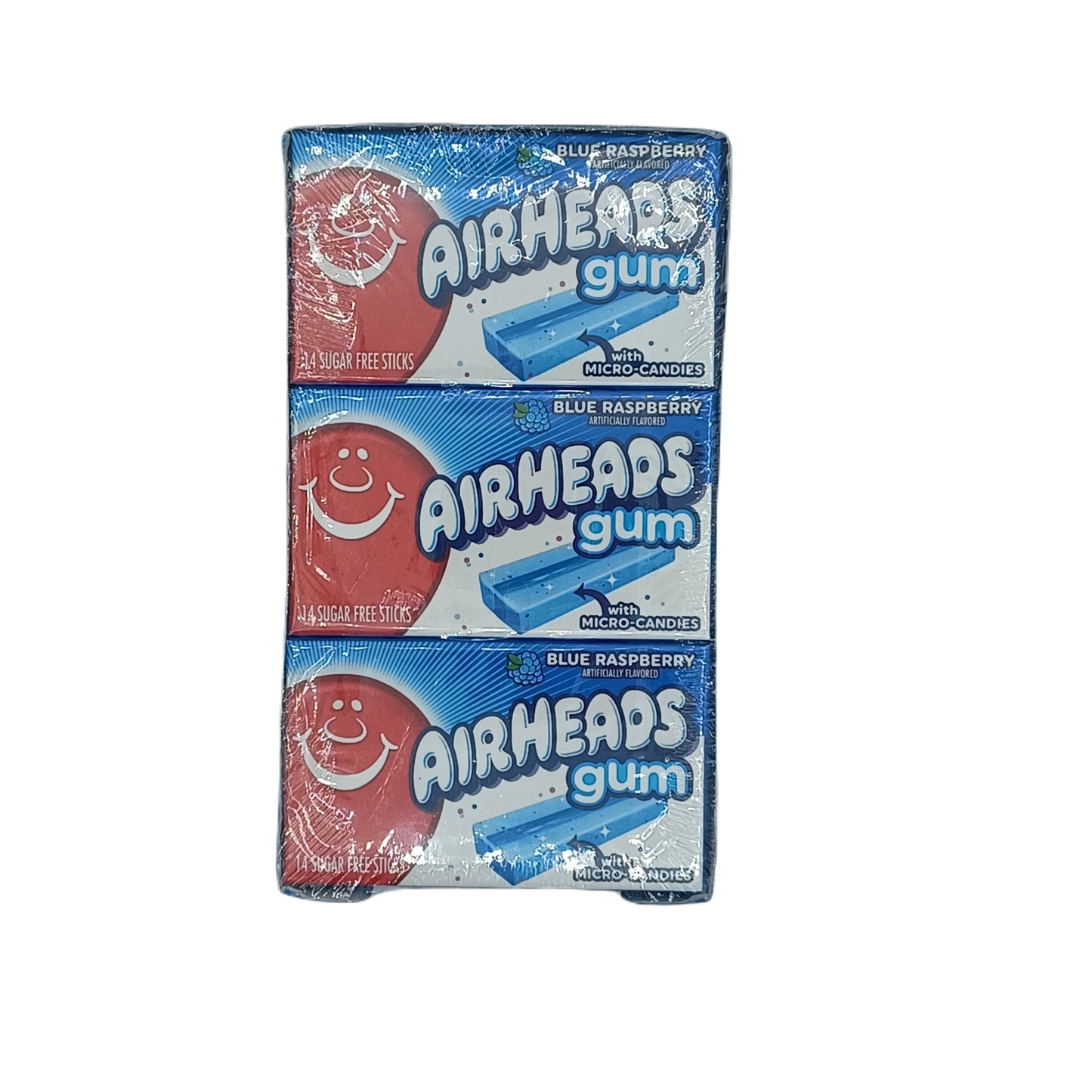 AirHeads gum blue raspberry 12ct