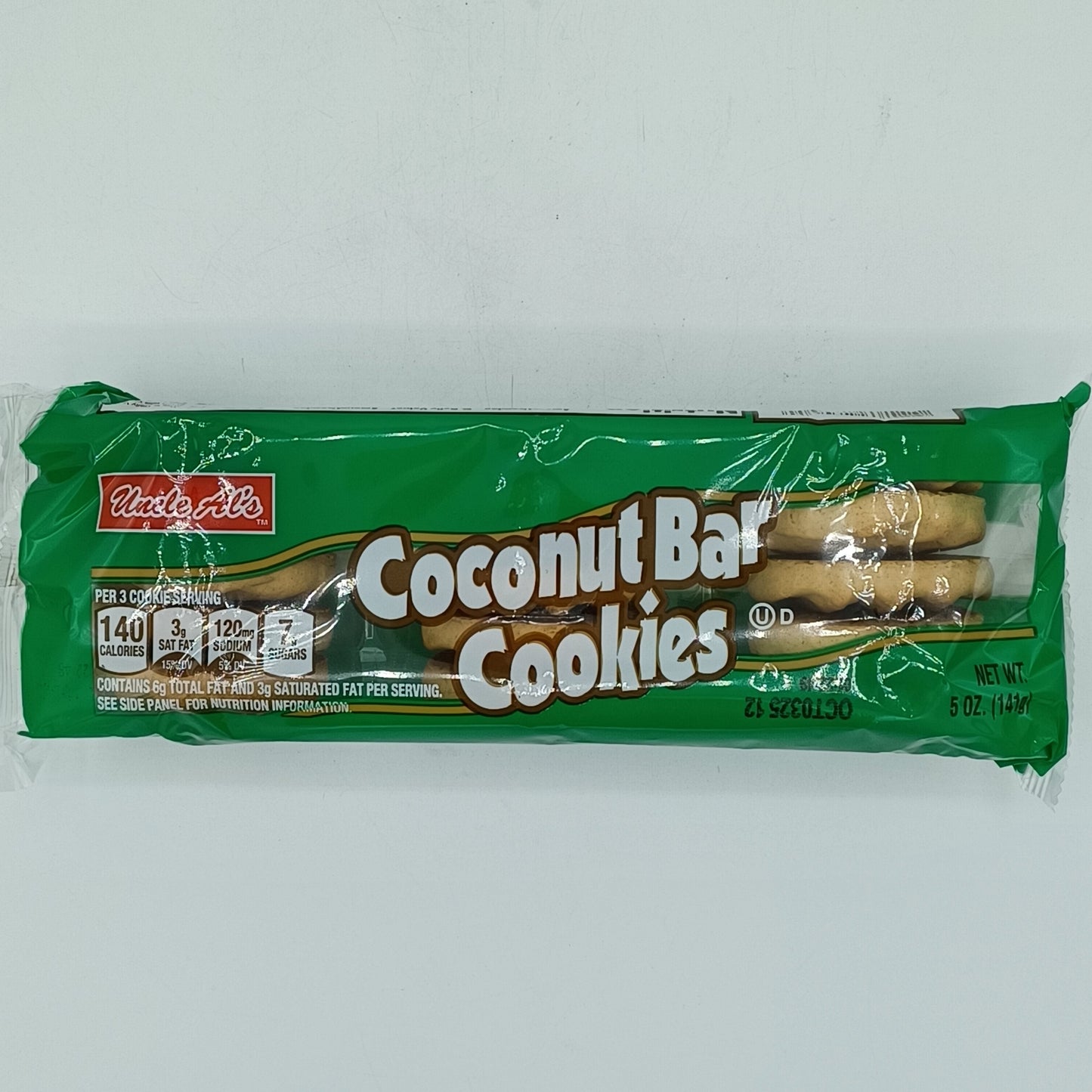Uncle Al's Coconut Bar Cookies 5oz