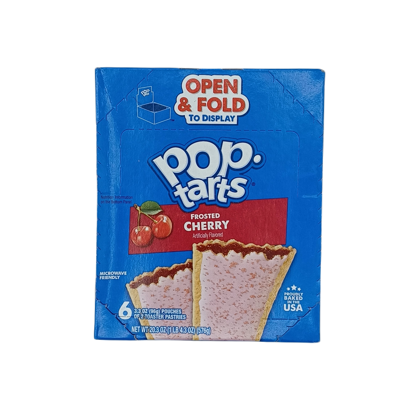 Pop Tarts Frosted Cherry 3.3oz/6ct