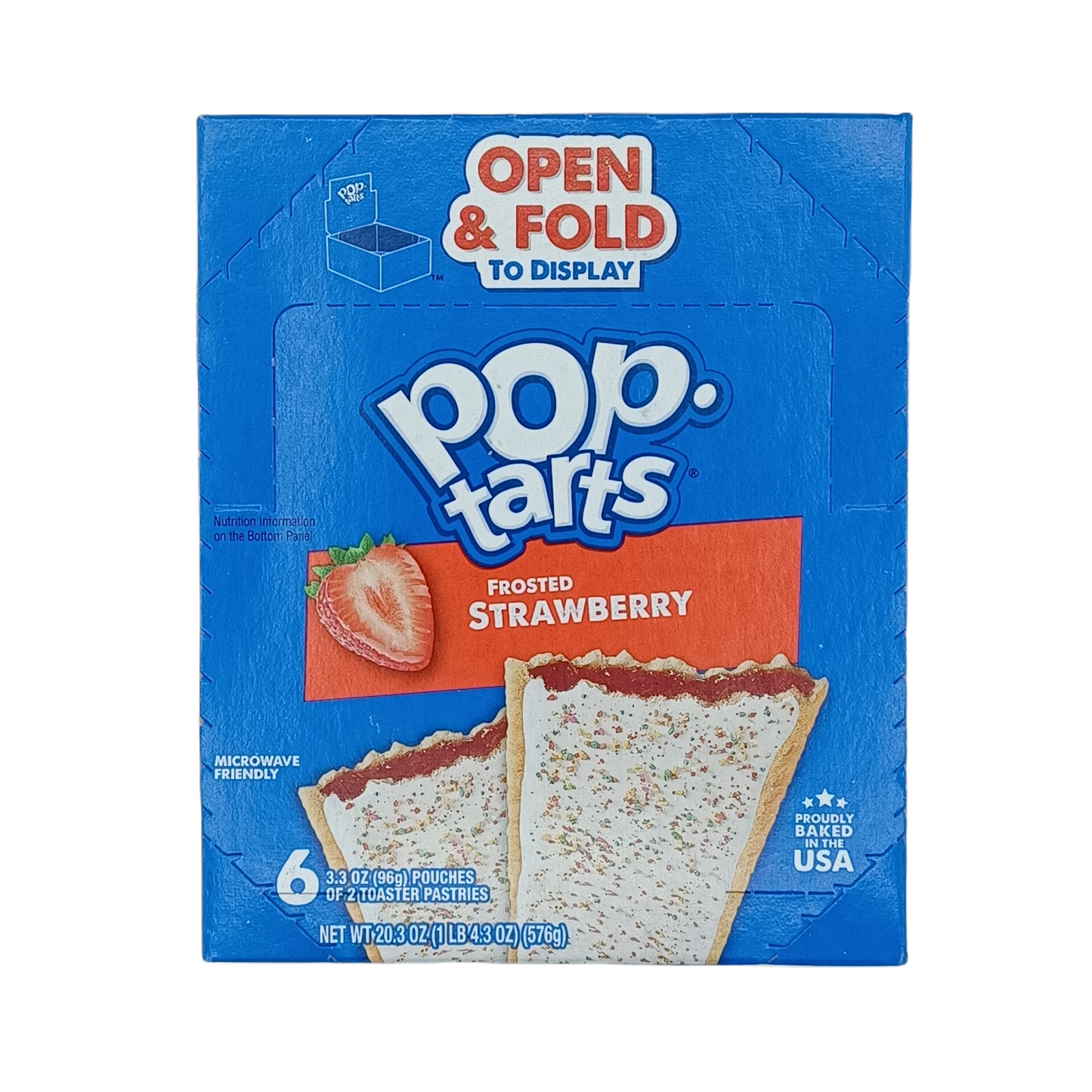 Pop Tarts Frosted Strawberry 6ct/3.3oz