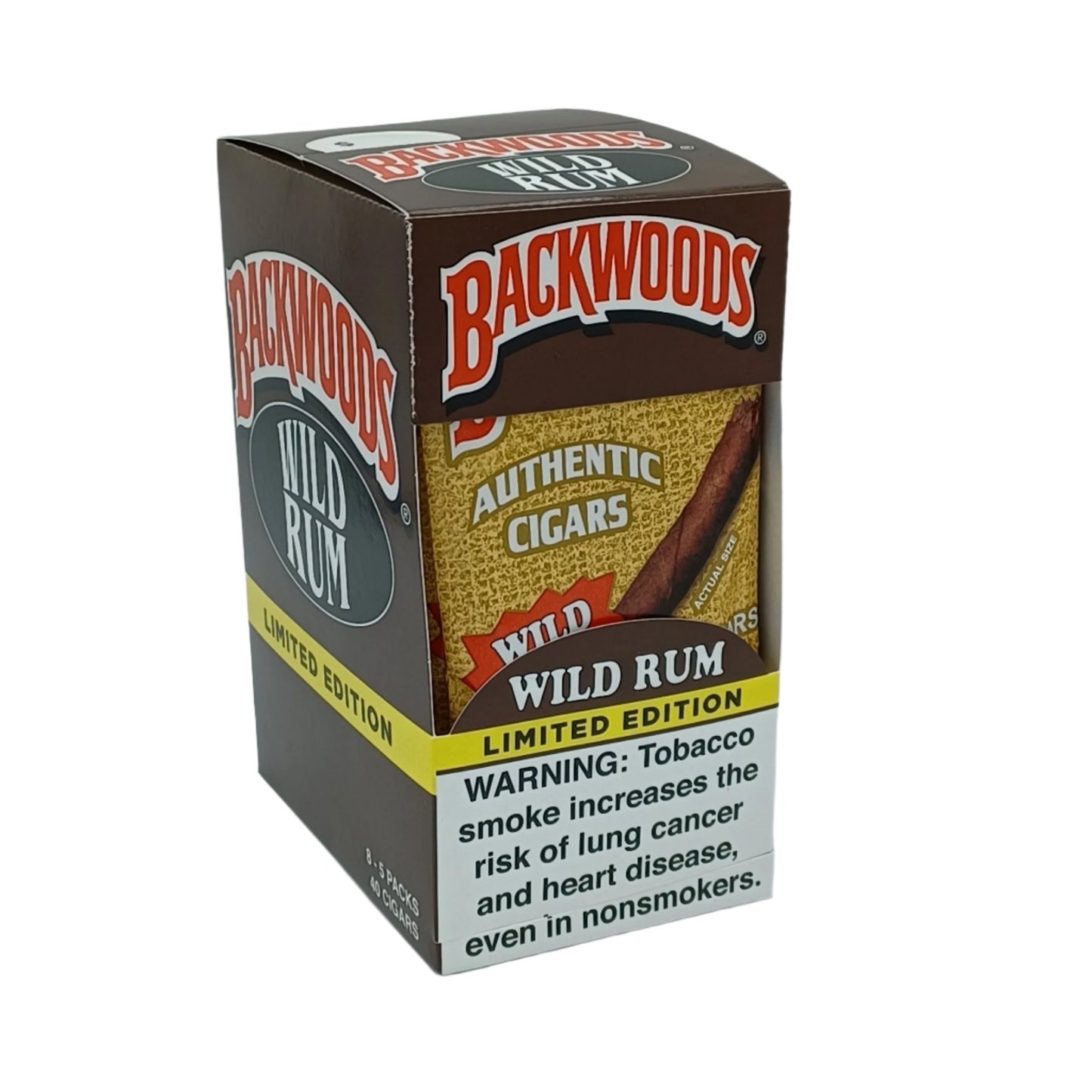 Backwoods Wild Rum 8/5pk