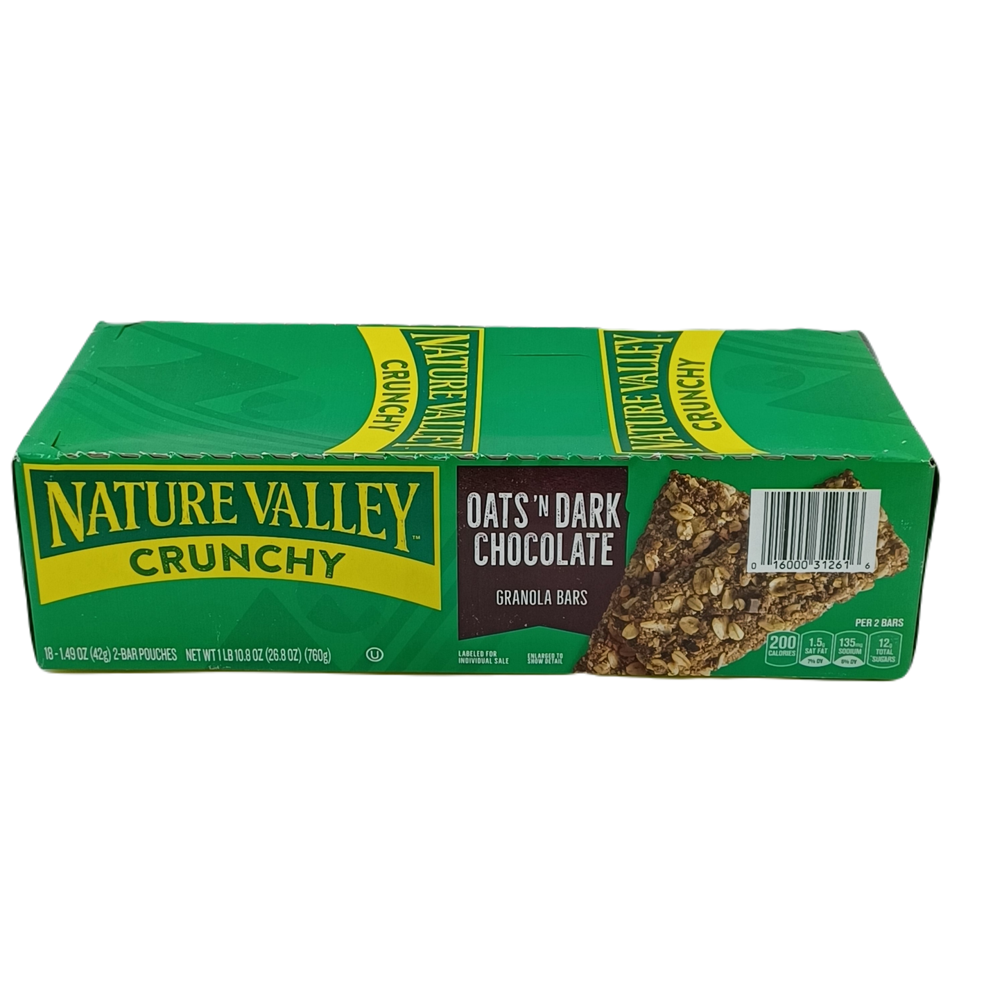 Nature Valley Crunchy Oats n Dark Choc 18ct