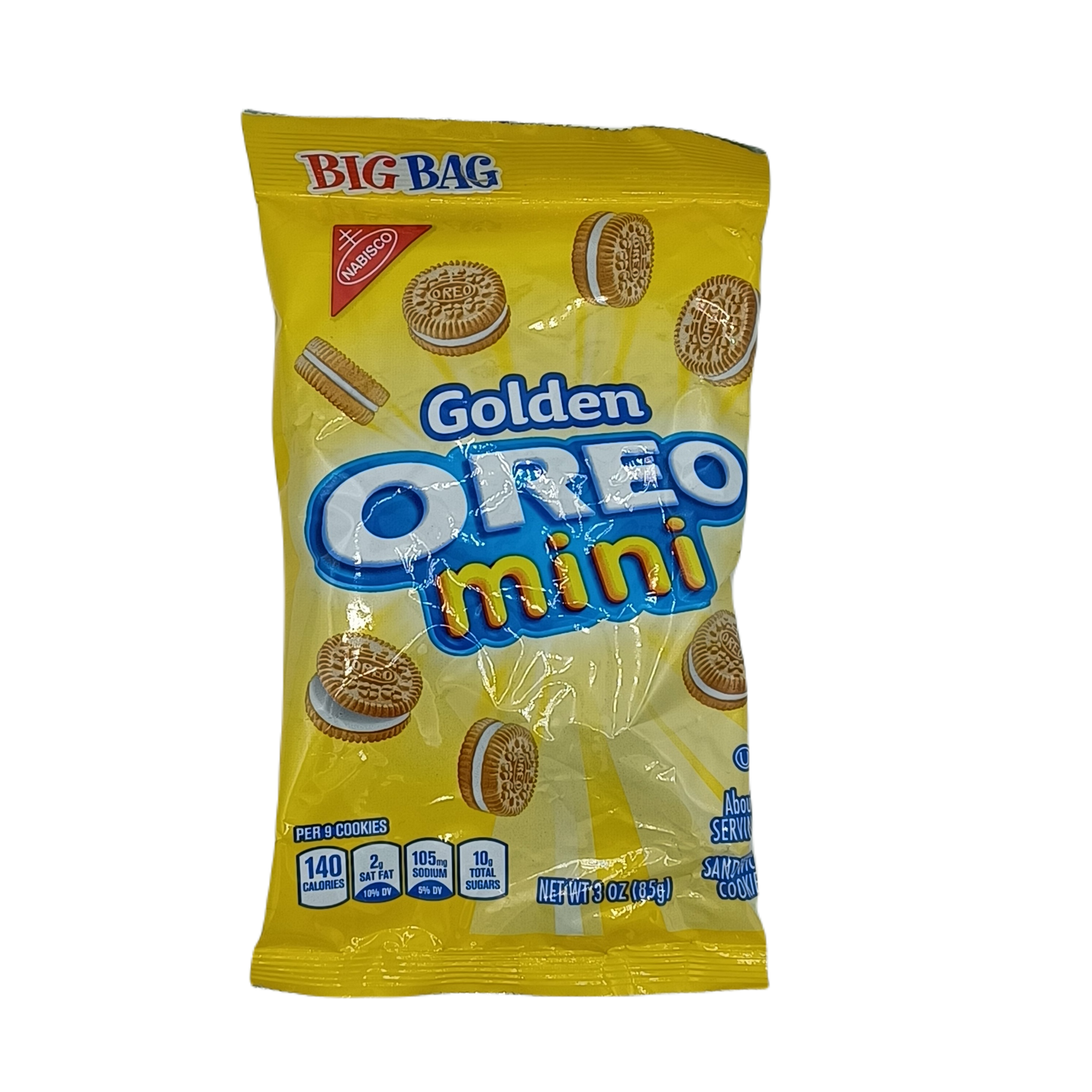 Oreo Golden Mini Cookies 3oz PEG