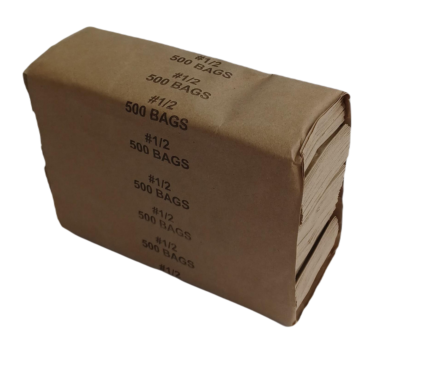 Brown paper bags #1/2 500ct