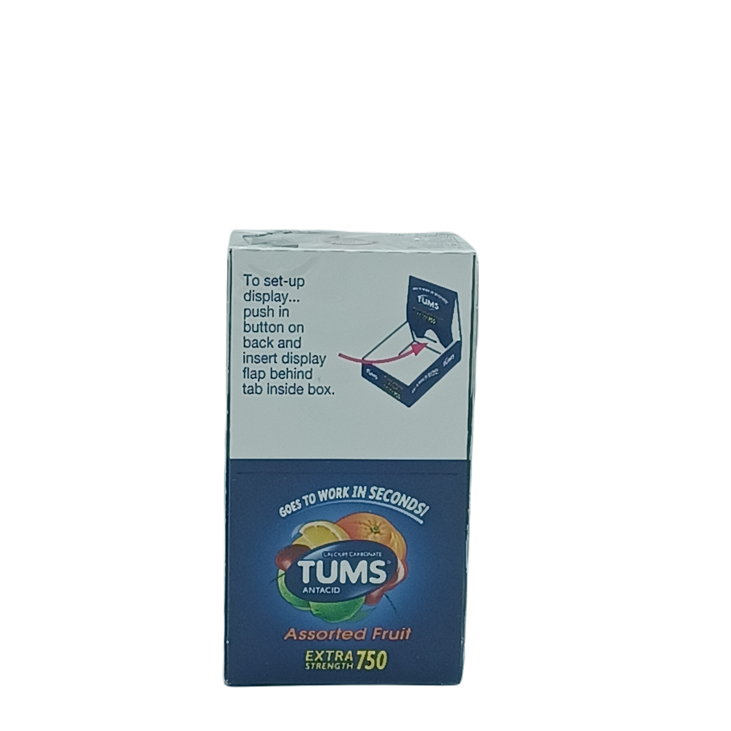 Tums Assorted Fruit 750Extra Stregnth 12ct