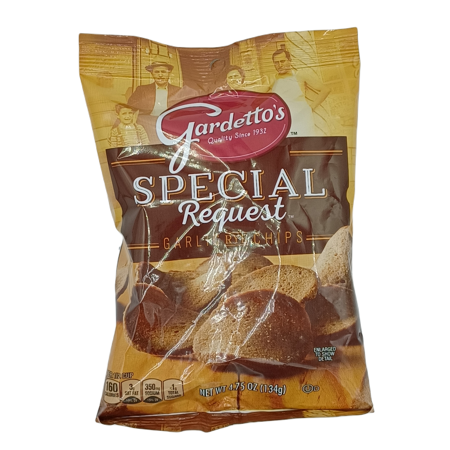 Gardetto's Special Request Garlic Chips 4.75oz PEG
