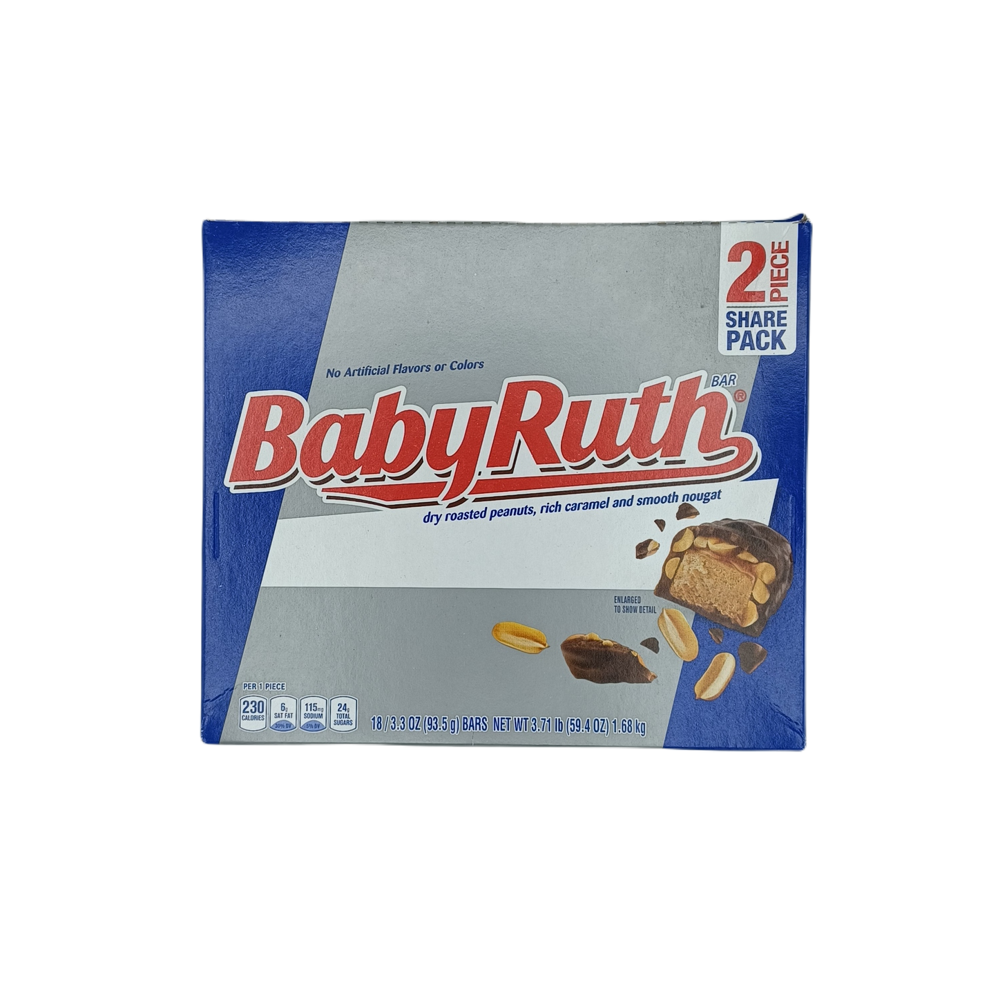 BabyRuth 2pc Share Size 3.3oz 18ct