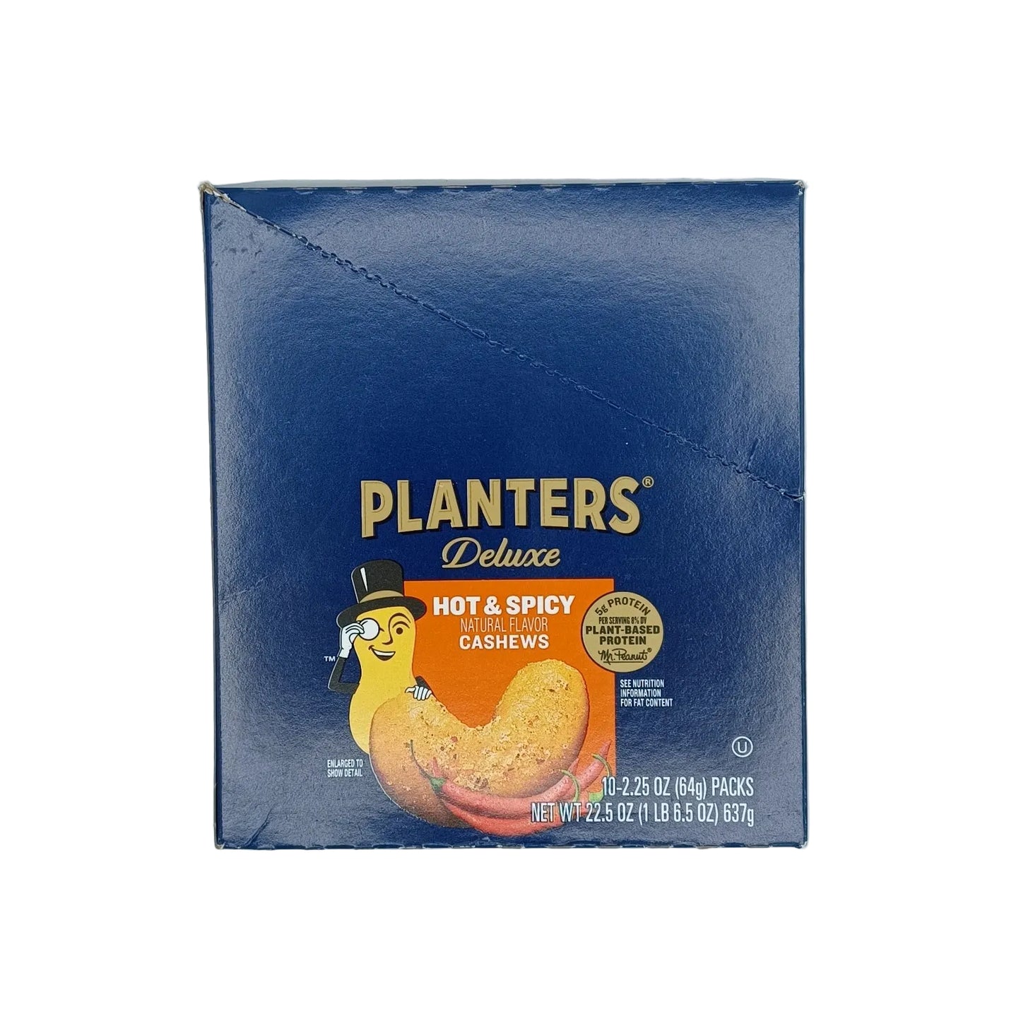 Planters Hot Spicy Cashew 10ct