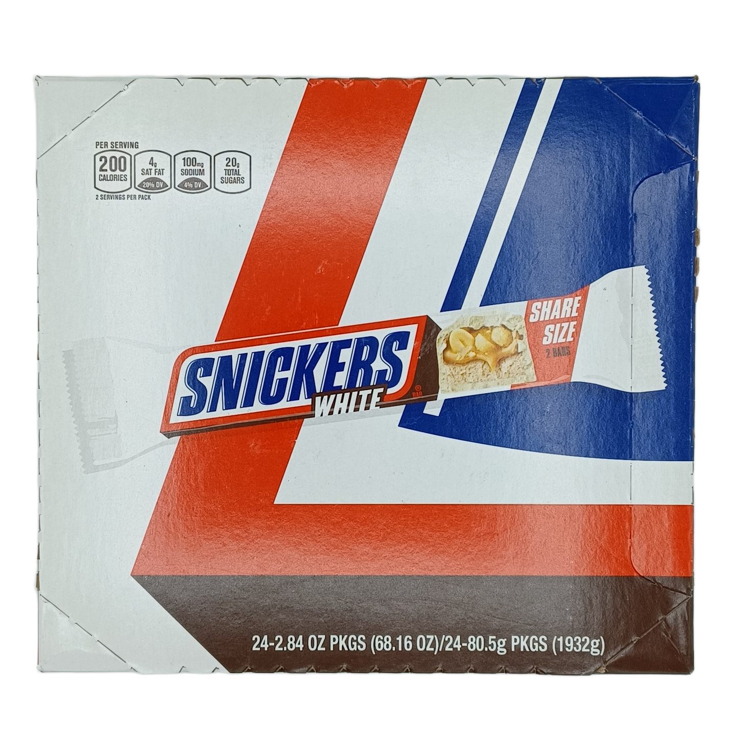 Snickers White SS 2.84oz/24ct