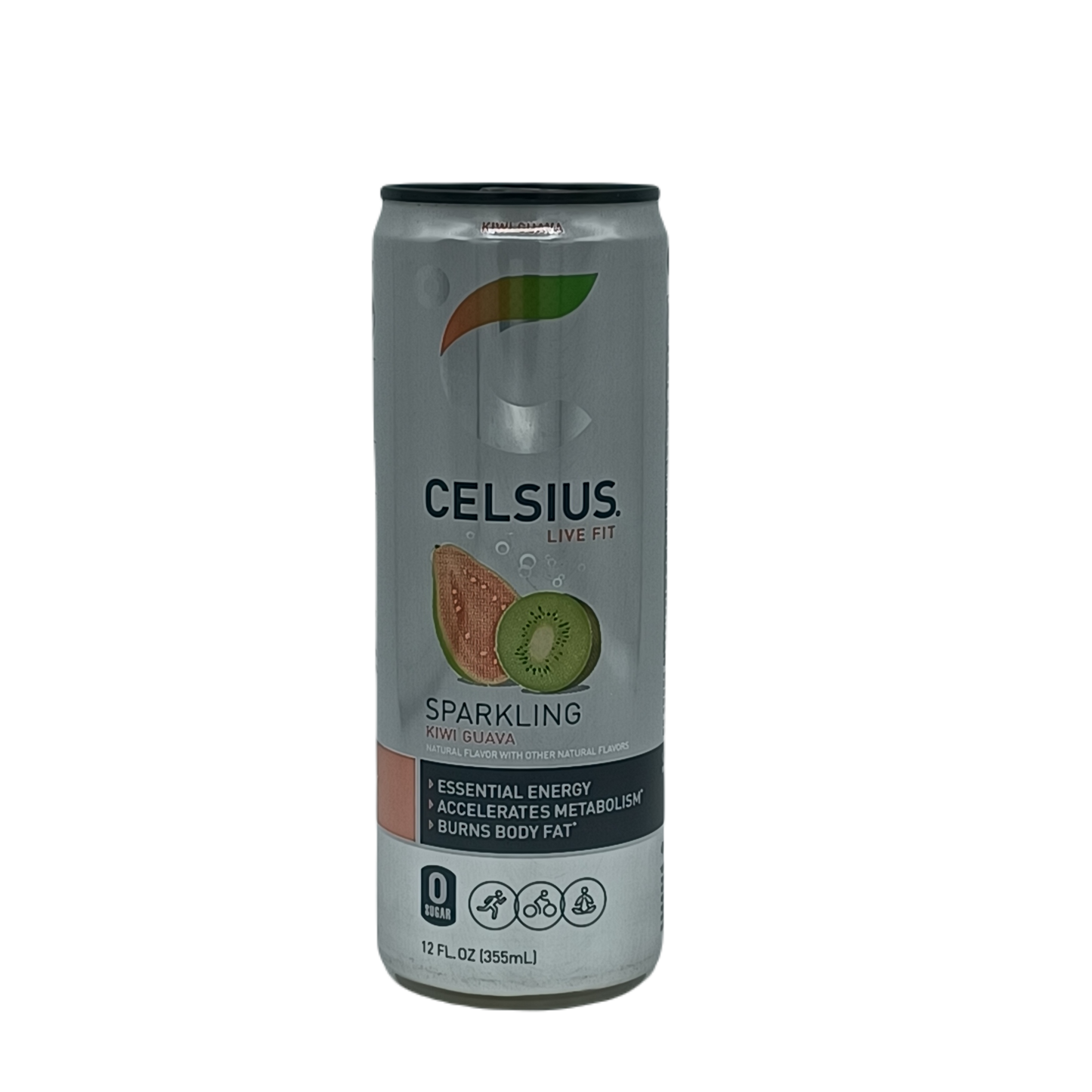Celsius Sprakling Kiwi Guava 12oz/12ct