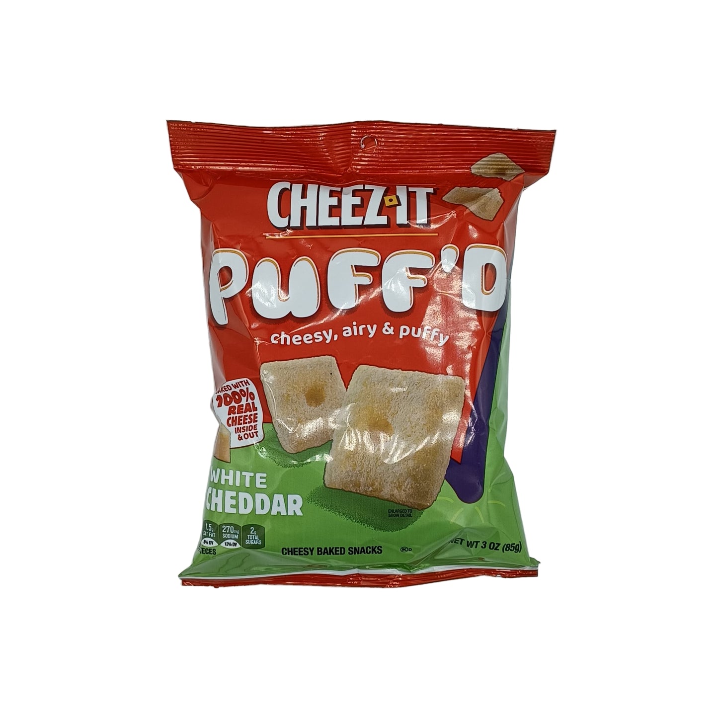 Cheezit Puffd Wht Chedar3oz