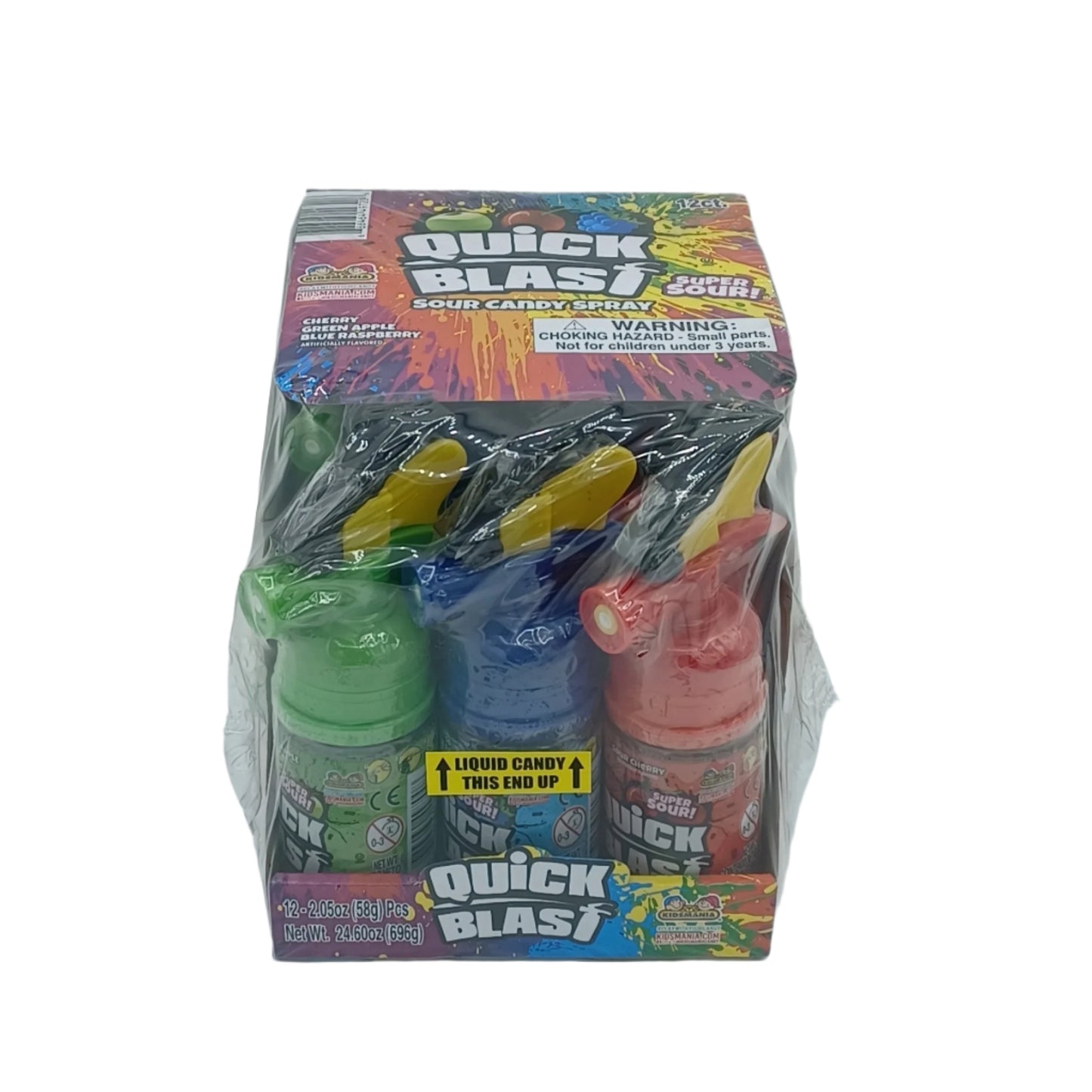 Quick Blast Sour Candy 2.05oz/12ct