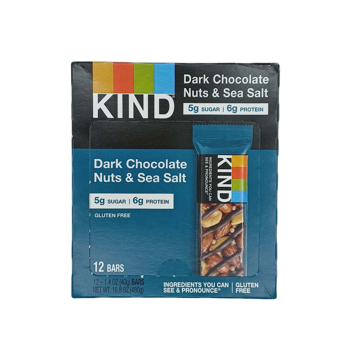 Kind Dark Choc nuts & Sea Salt 1.4oz/12ct