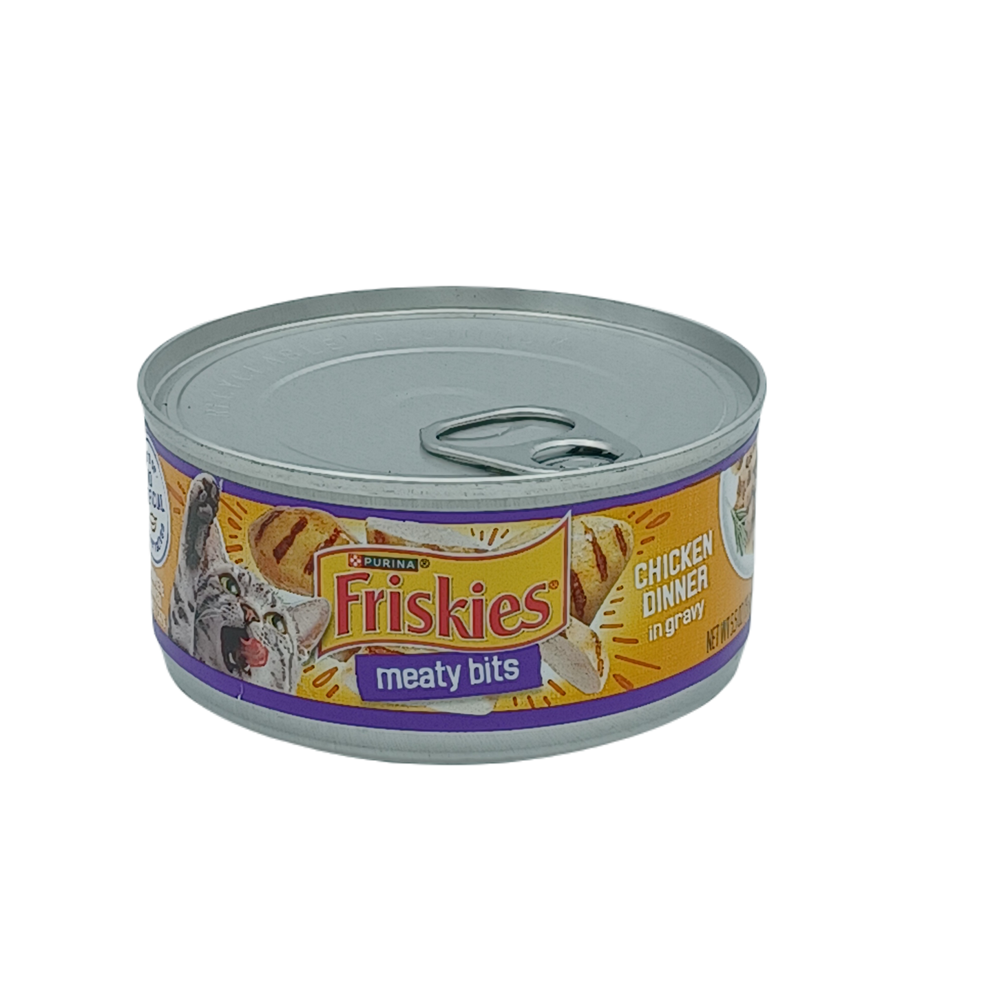 Friskies Meaty Bits Chicken Dinner 5.5oz Can