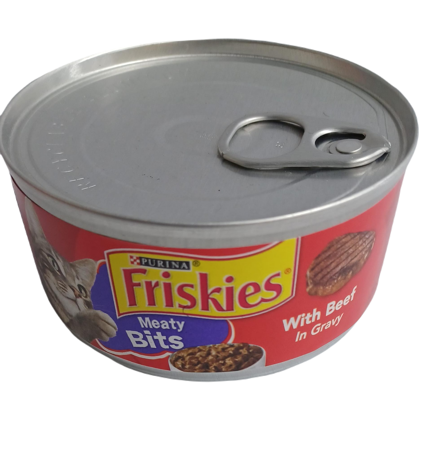 Friskies Meaty Bits Beef 5.5oz Can