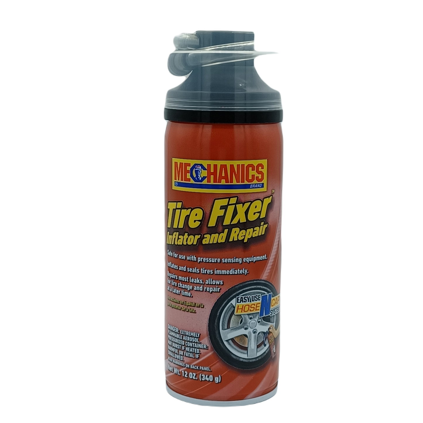 Tire Inflator with Hose 12oz