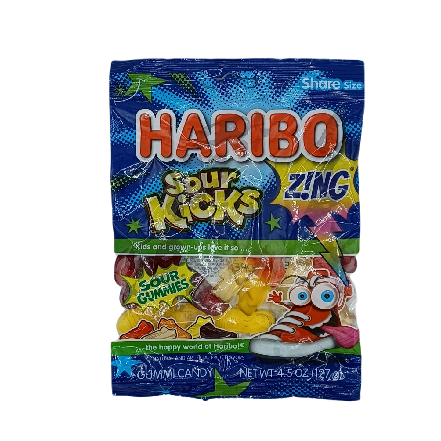 Haribo Sour Kicks 4.5oz PEG