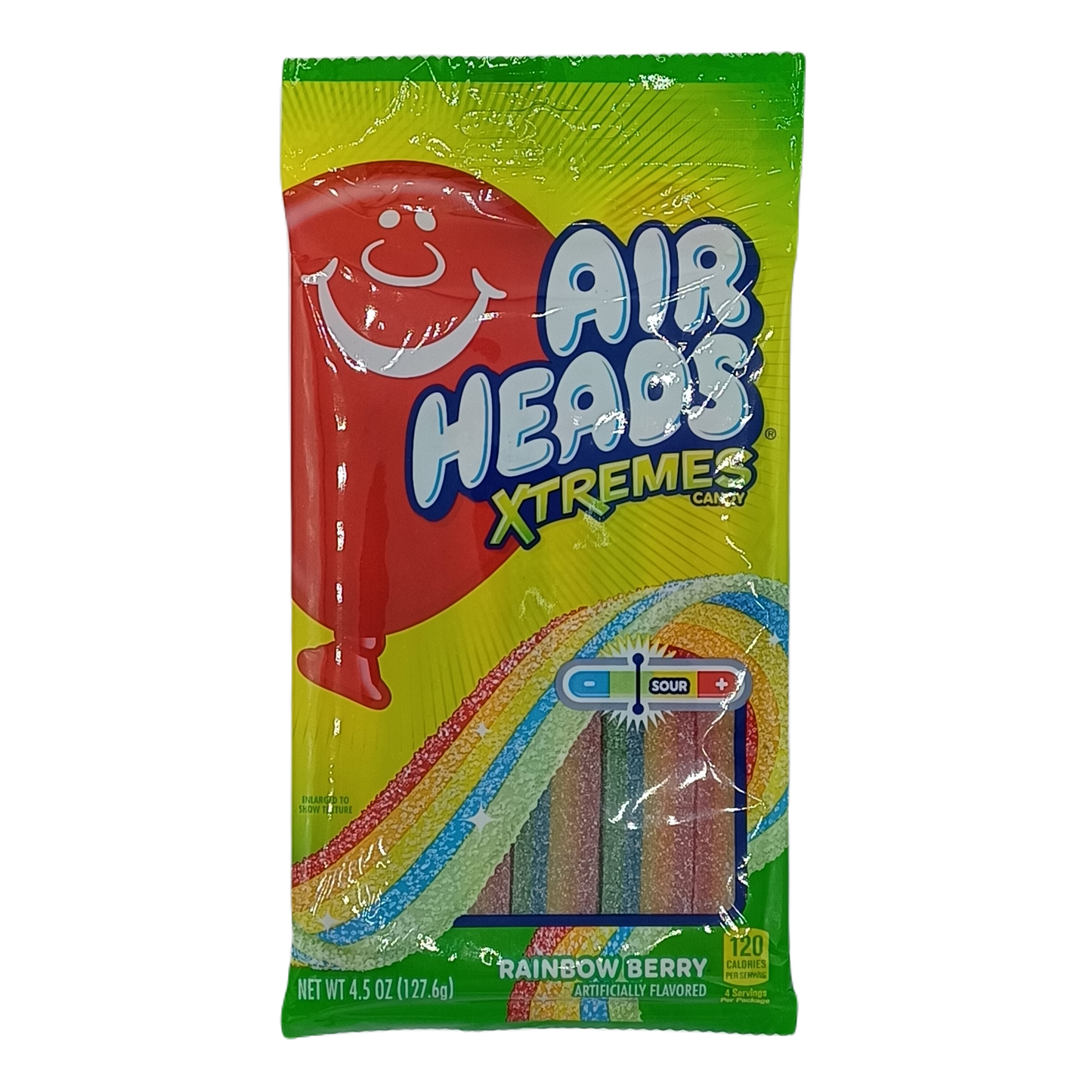 AirHeads Xtremes Rainbow Berry 4.5oz PEG