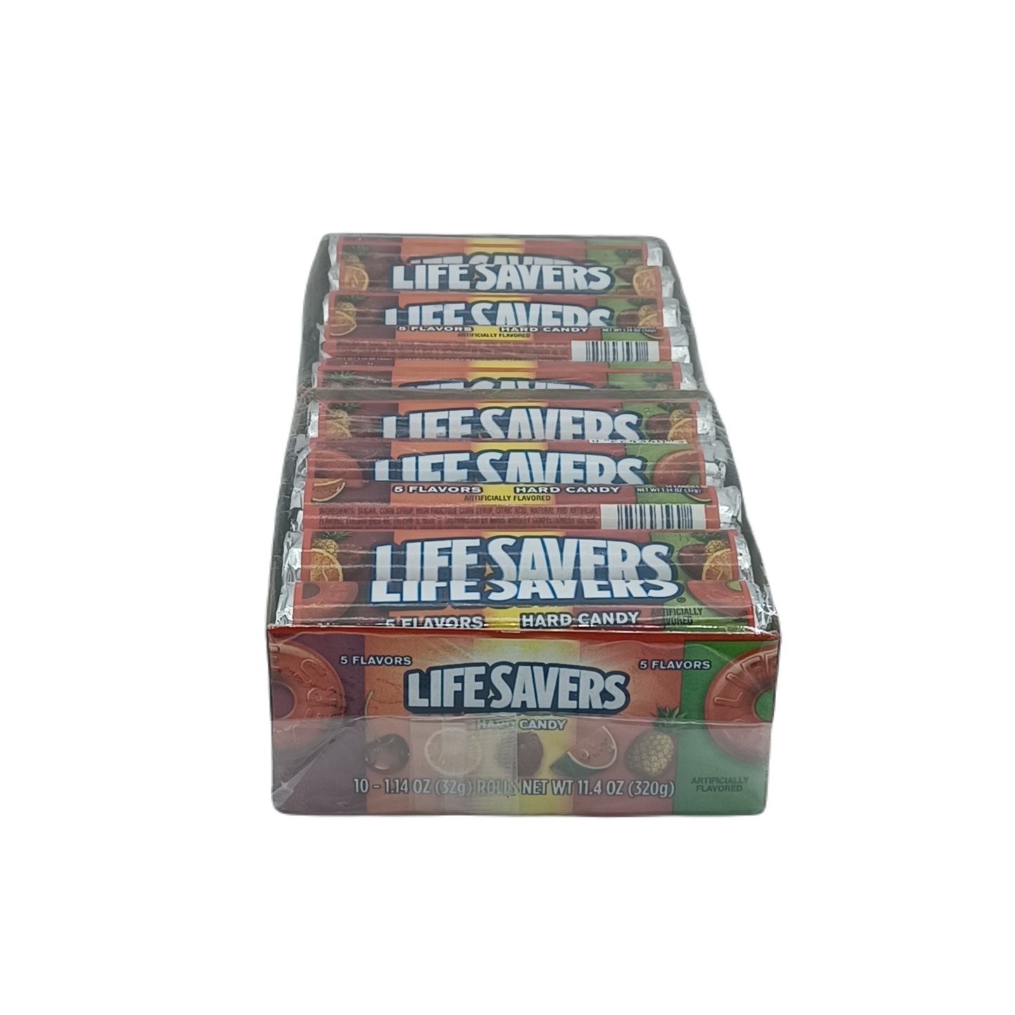Life Savers 5Flav Hard Candy 1.14oz/20ct Rolls
