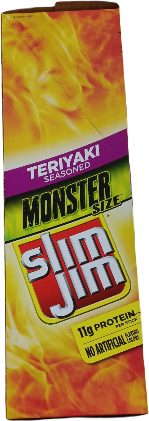 Slim Jim Monster Teriyaki 1.94oz/18c
