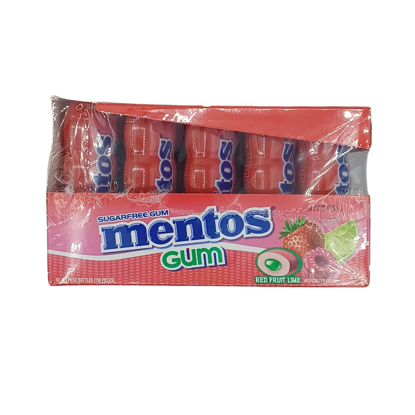 Mentos Red Fruit Lime 15/10ct