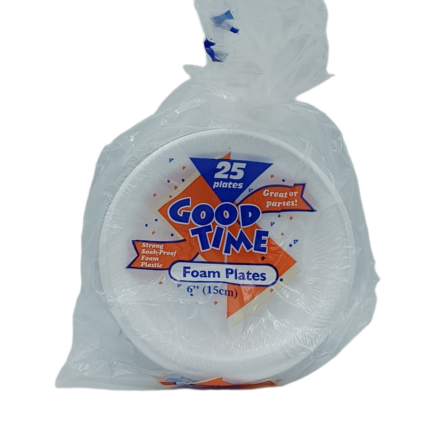 Good Time Foam Plates 6" 25ct